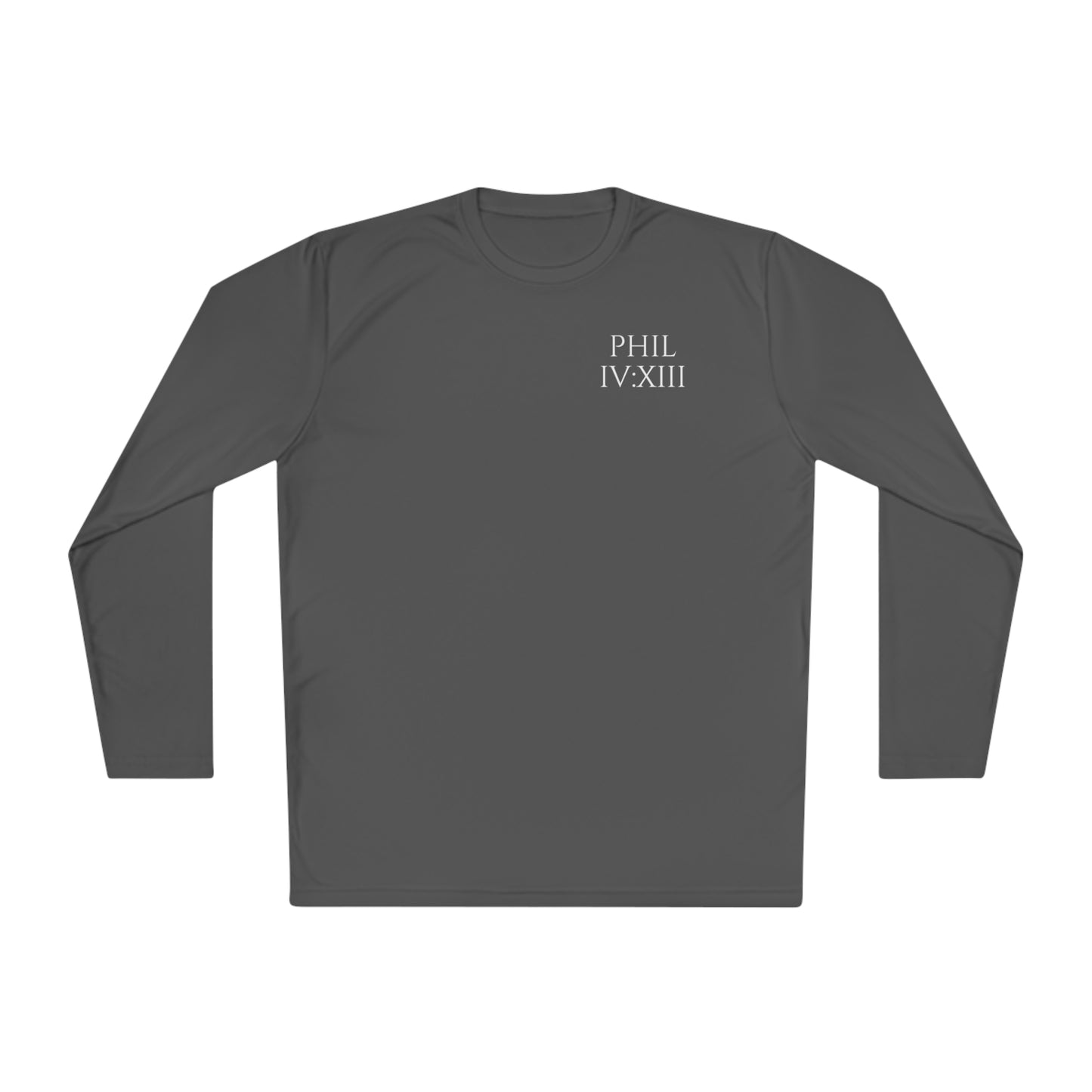 Phil 4:13 Unisex Lightweight Long Sleeve Tee