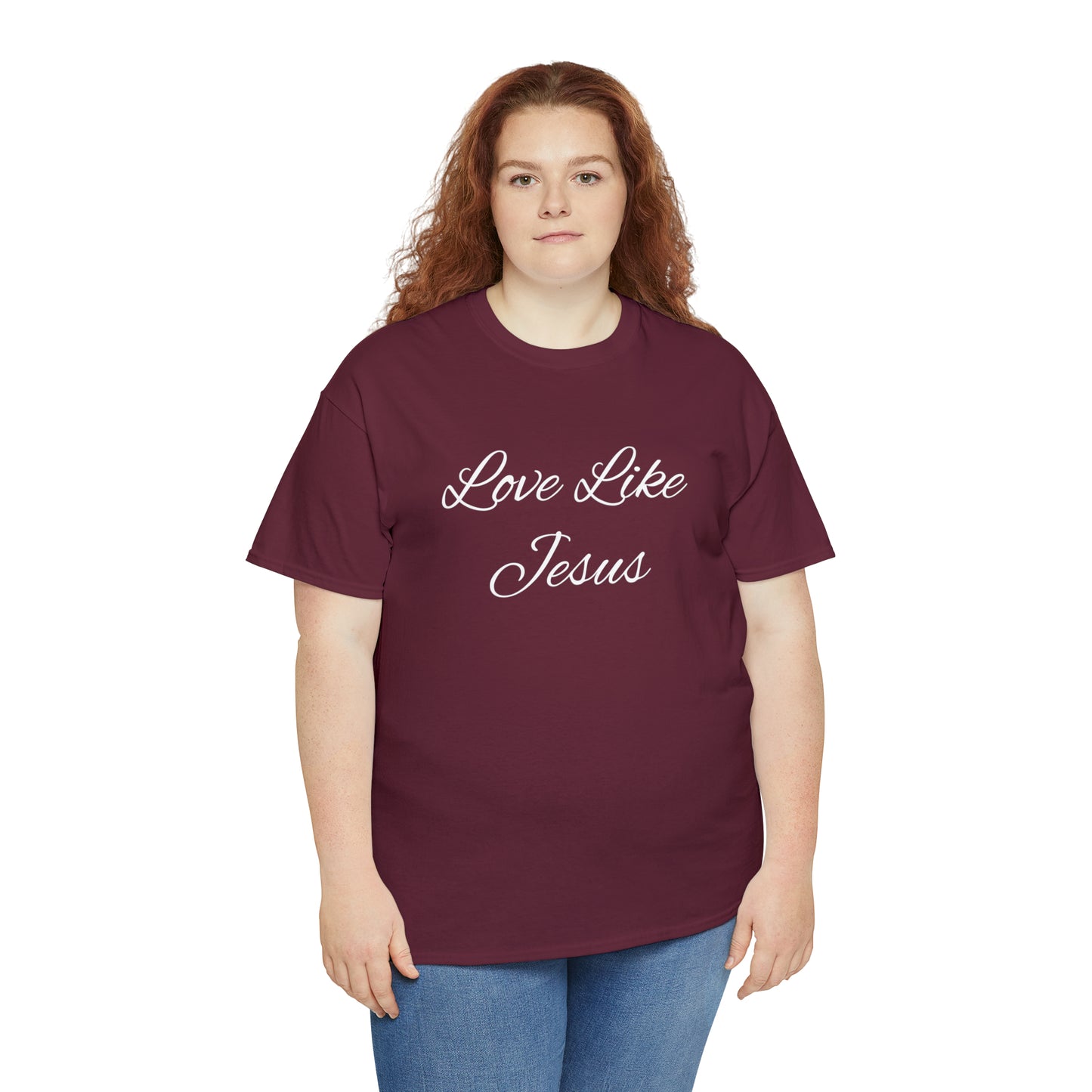 Love Like Jesus Unisex Heavy Cotton Tee