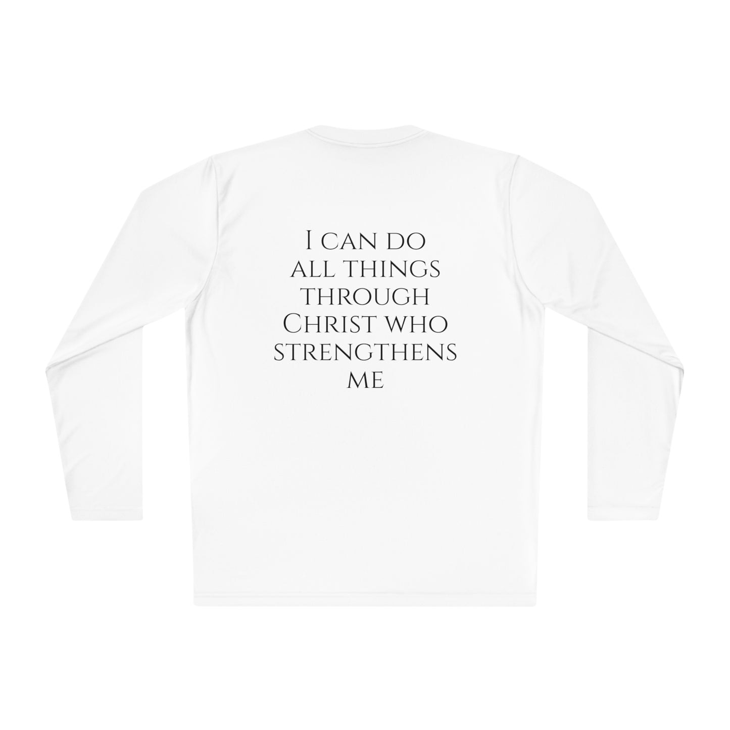 Phil 4:13 Unisex Lightweight Long Sleeve Tee