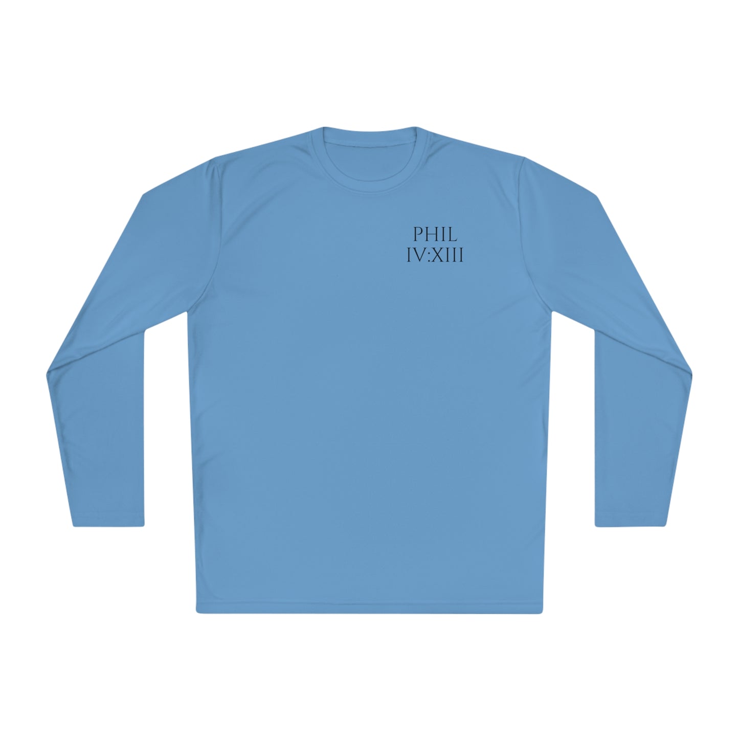 Phil 4:13 Unisex Lightweight Long Sleeve Tee
