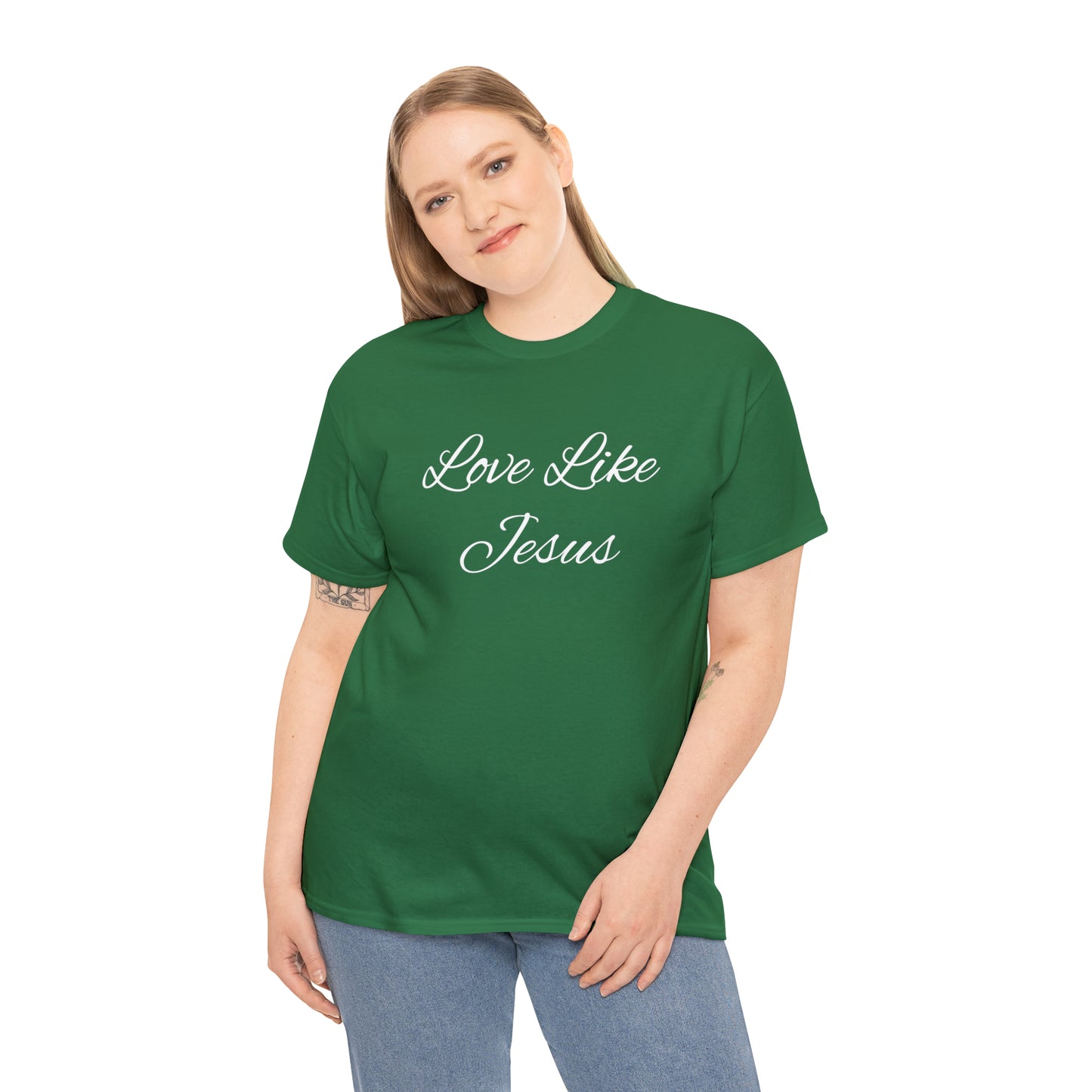 Love Like Jesus Unisex Heavy Cotton Tee