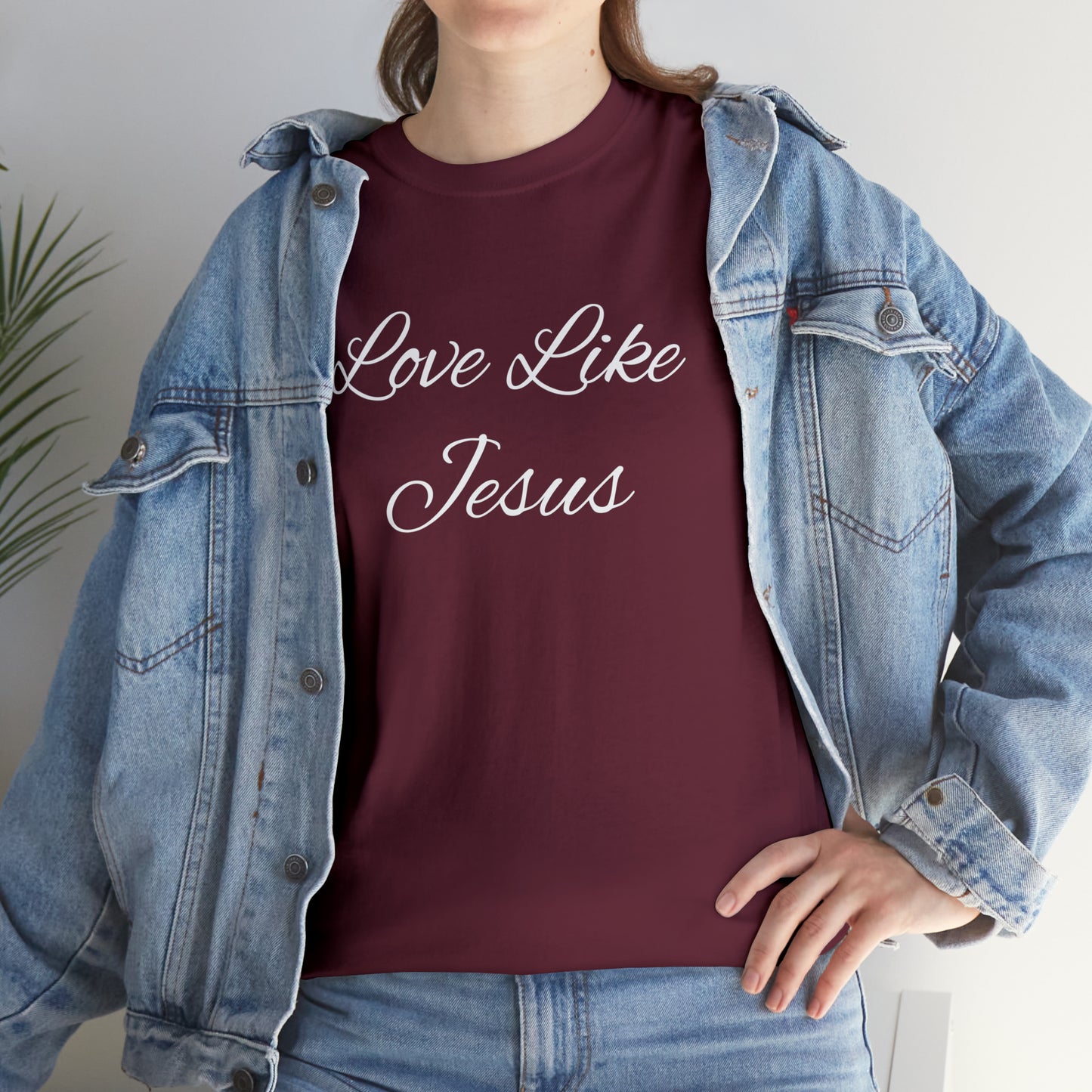 Love Like Jesus Unisex Heavy Cotton Tee
