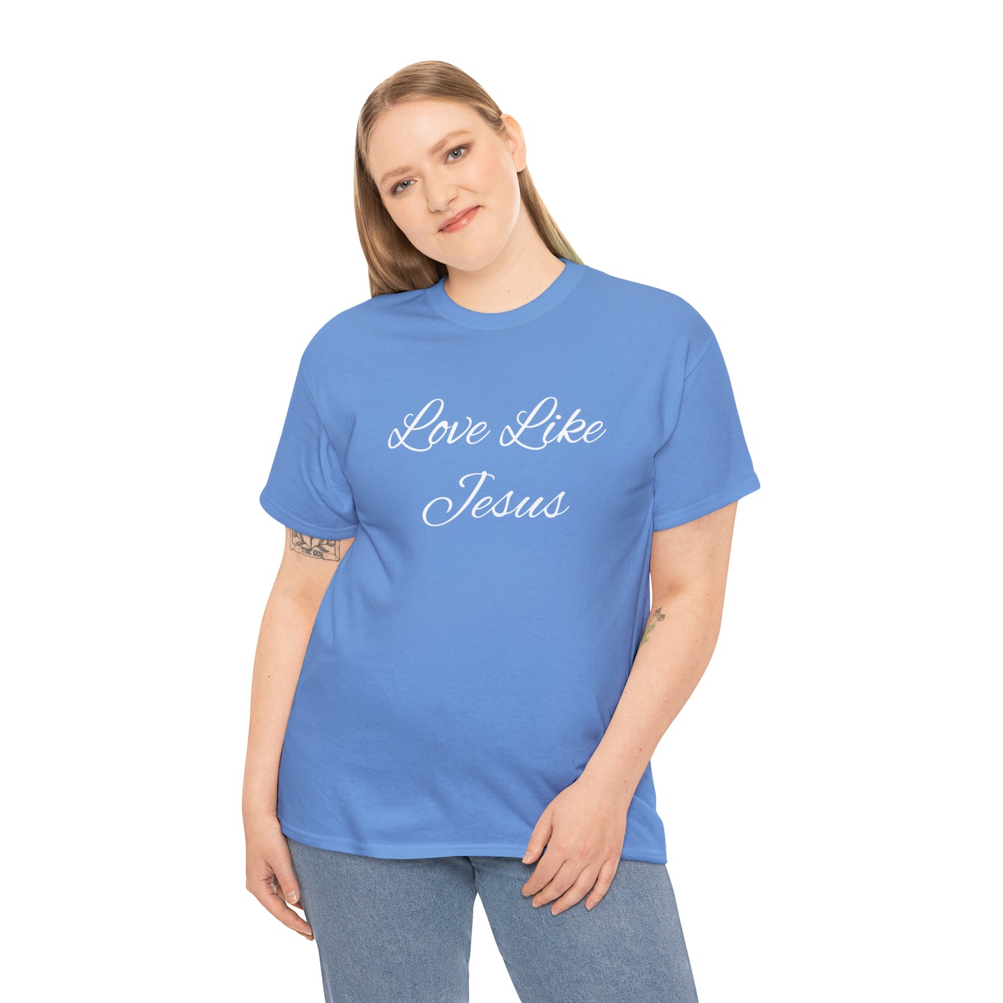 Love Like Jesus Unisex Heavy Cotton Tee