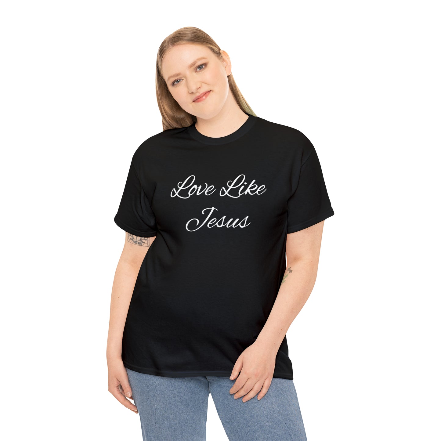 Love Like Jesus Unisex Heavy Cotton Tee