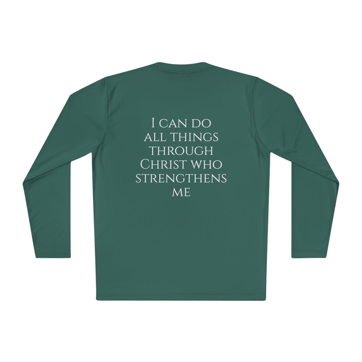 Phil 4:13 Unisex Lightweight Long Sleeve Tee