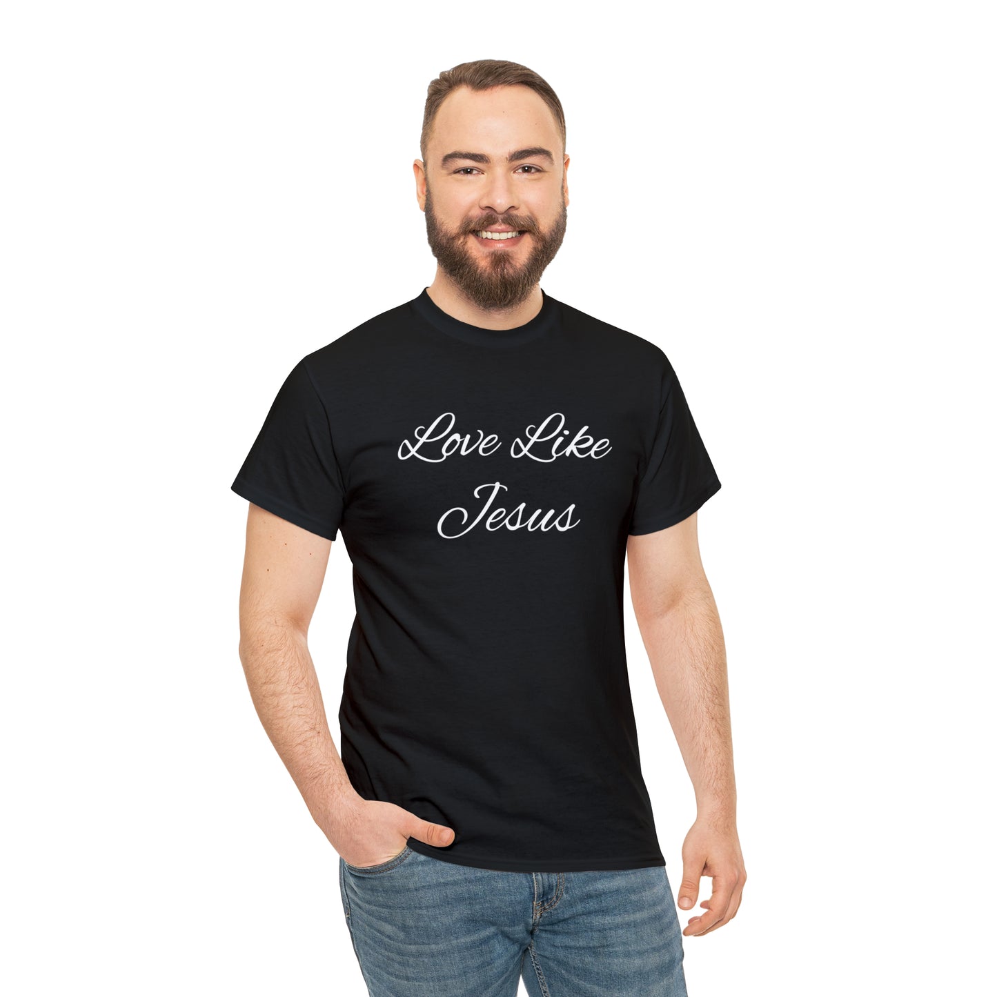 Love Like Jesus Unisex Heavy Cotton Tee