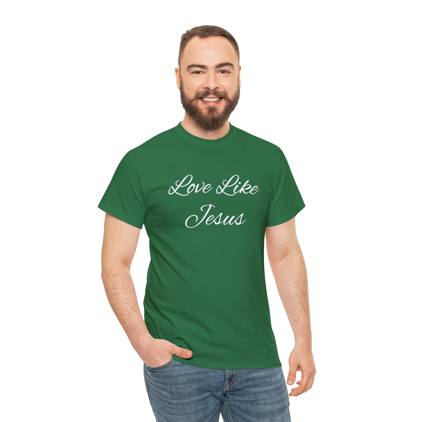 Love Like Jesus Unisex Heavy Cotton Tee