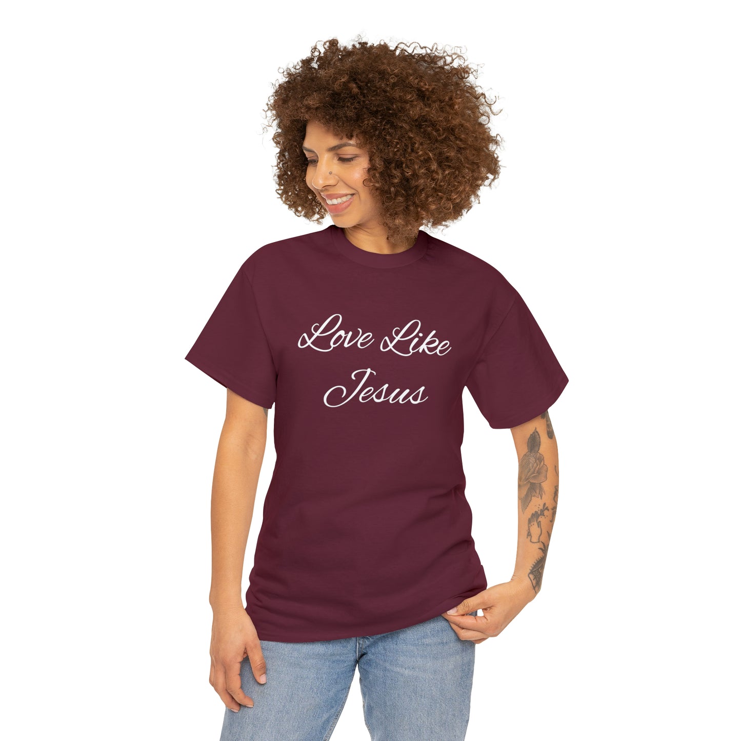 Love Like Jesus Unisex Heavy Cotton Tee