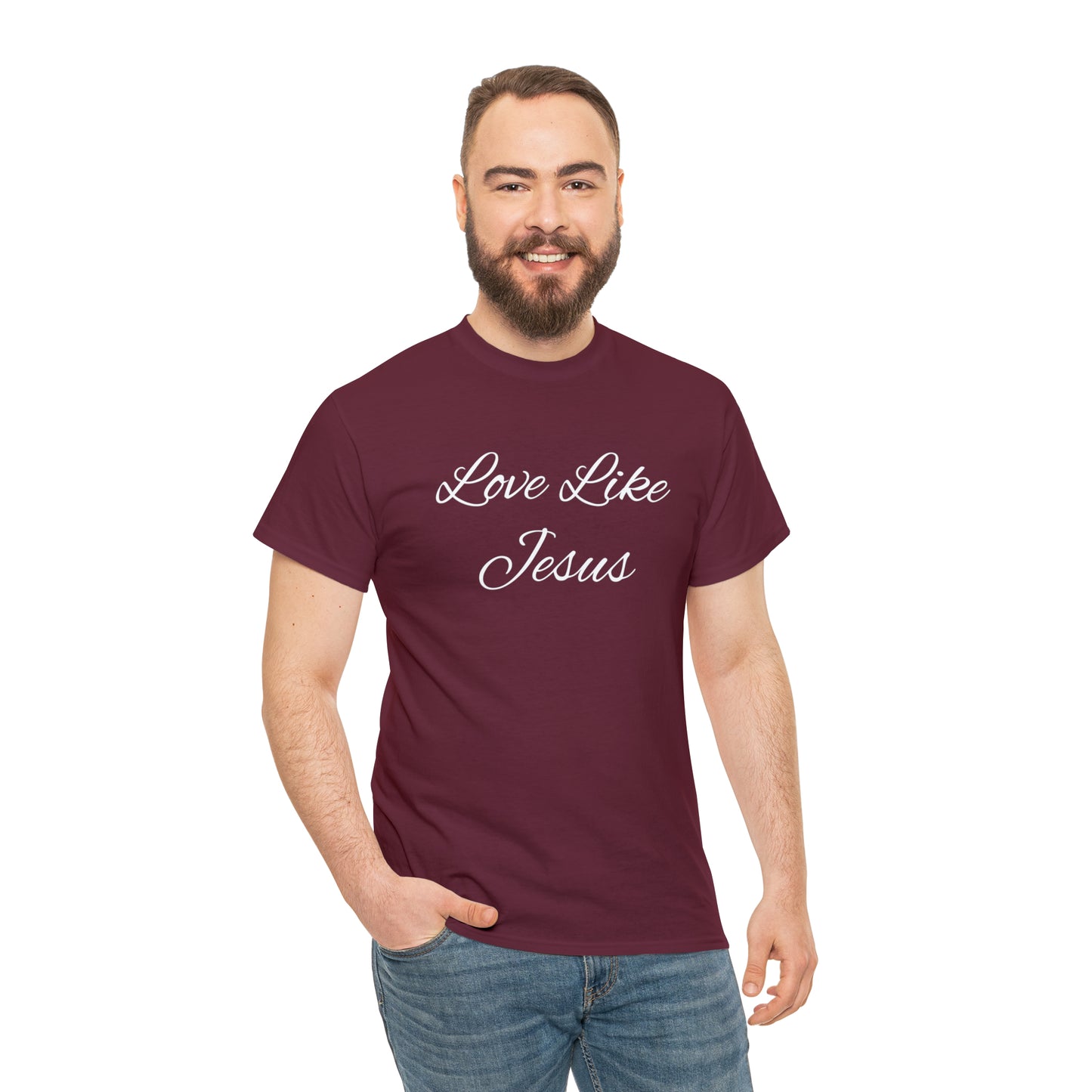 Love Like Jesus Unisex Heavy Cotton Tee