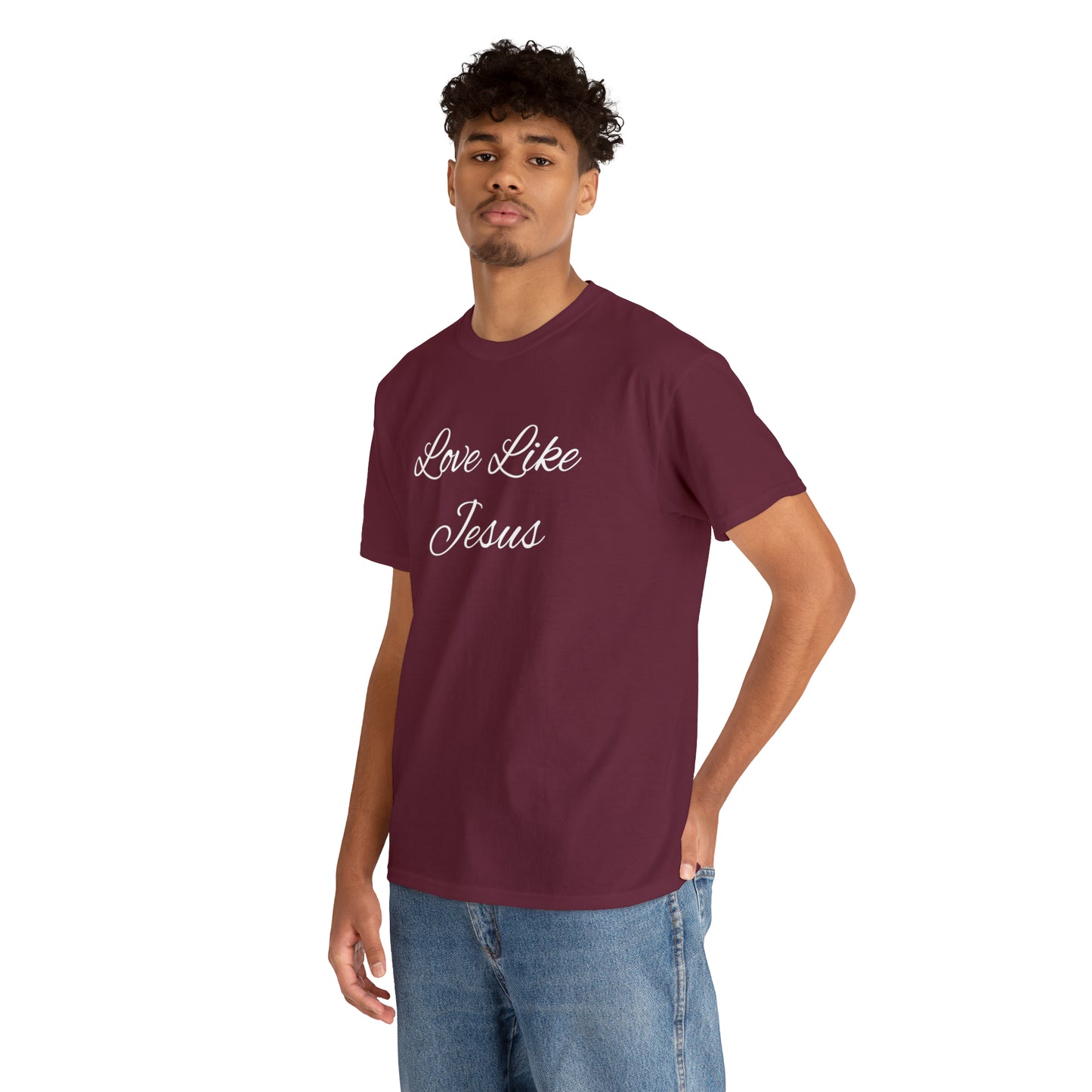 Love Like Jesus Unisex Heavy Cotton Tee