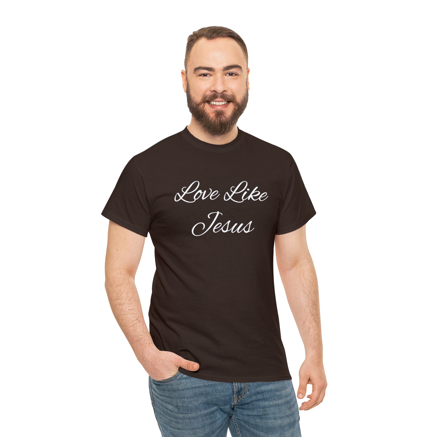 Love Like Jesus Unisex Heavy Cotton Tee