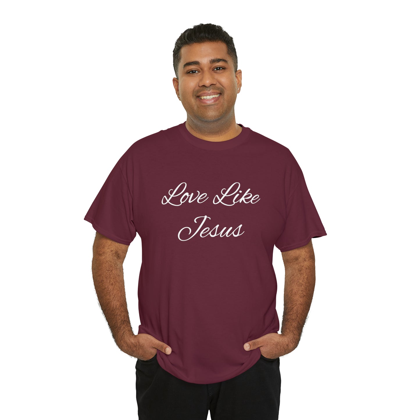 Love Like Jesus Unisex Heavy Cotton Tee