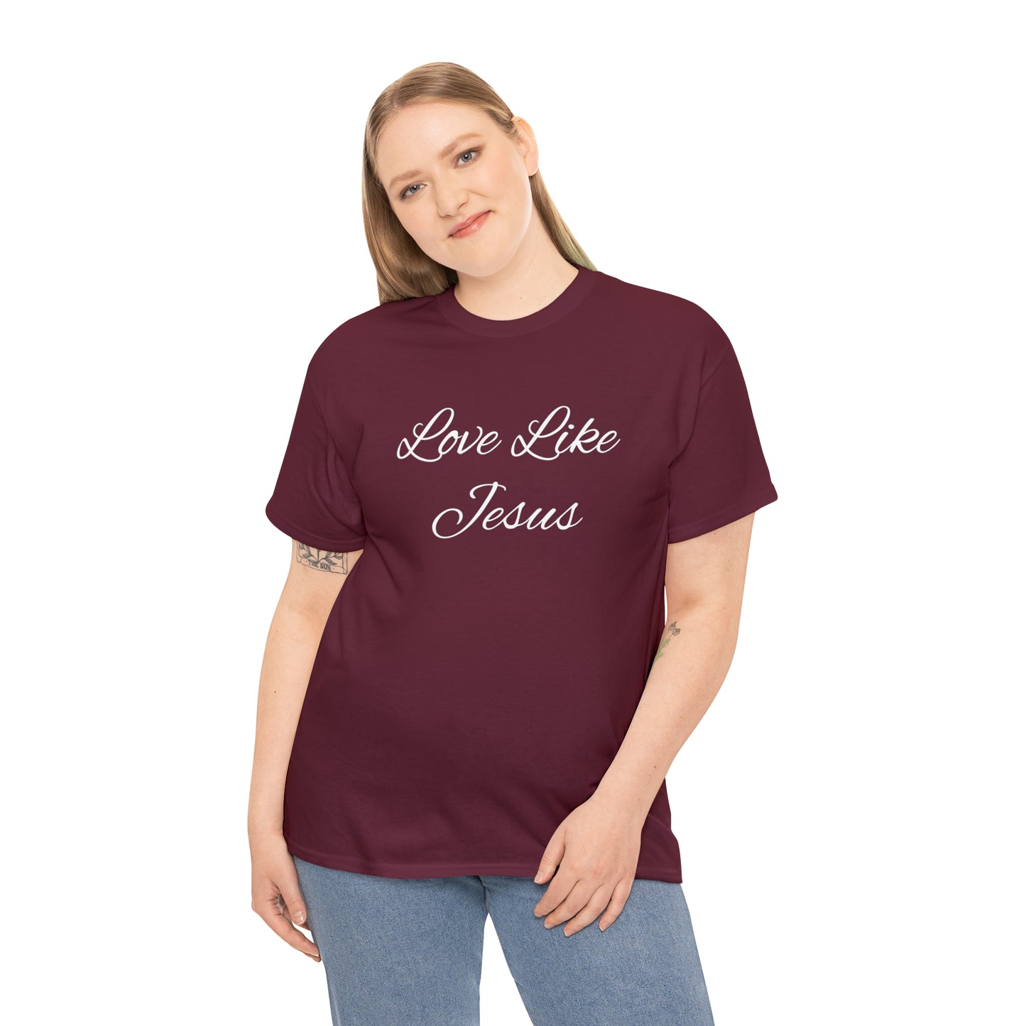 Love Like Jesus Unisex Heavy Cotton Tee