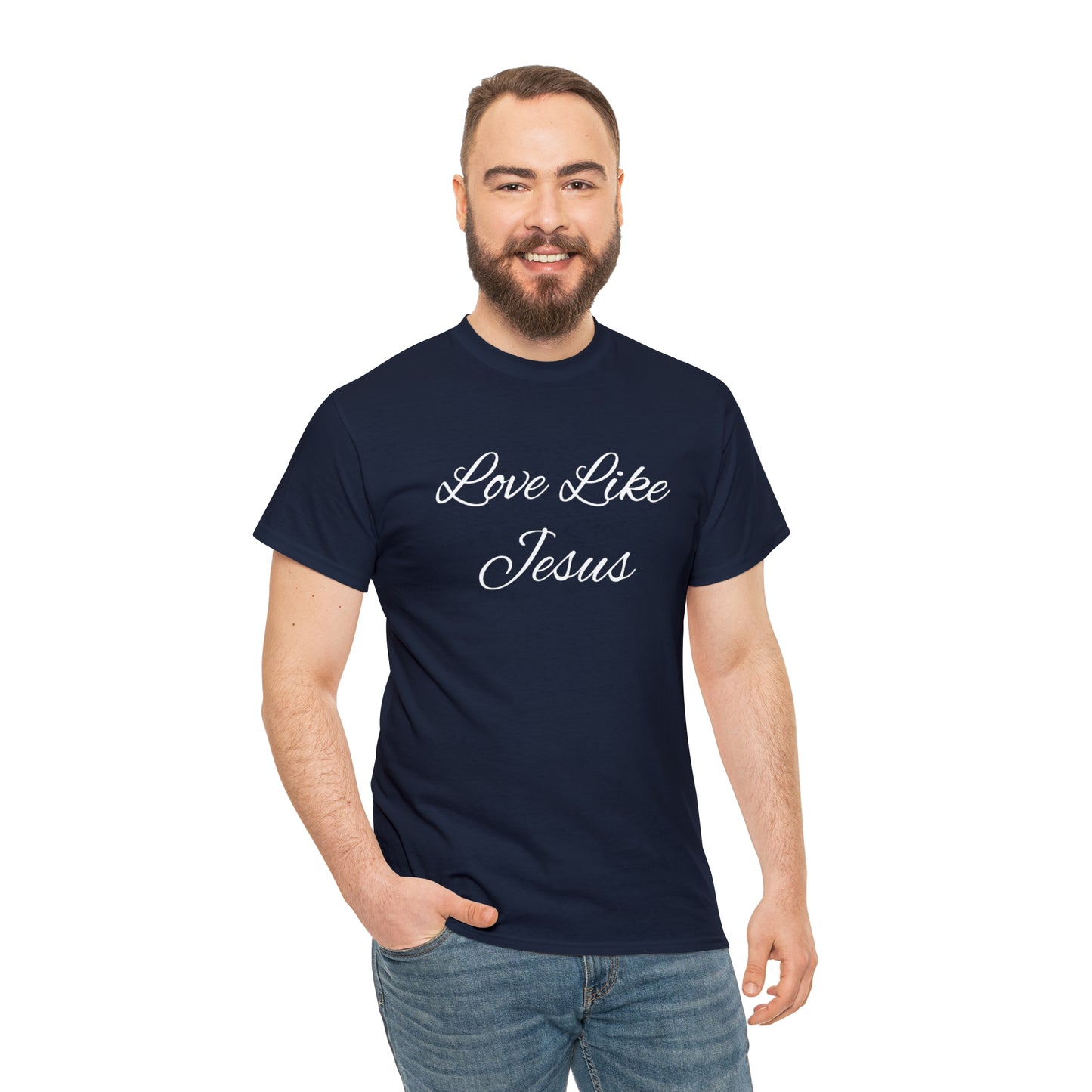 Love Like Jesus Unisex Heavy Cotton Tee