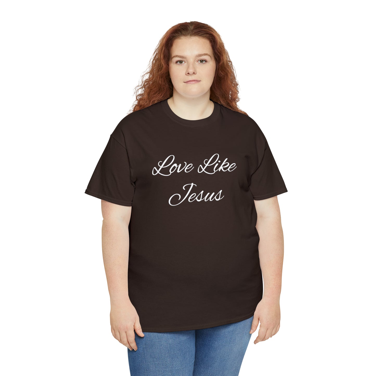 Love Like Jesus Unisex Heavy Cotton Tee