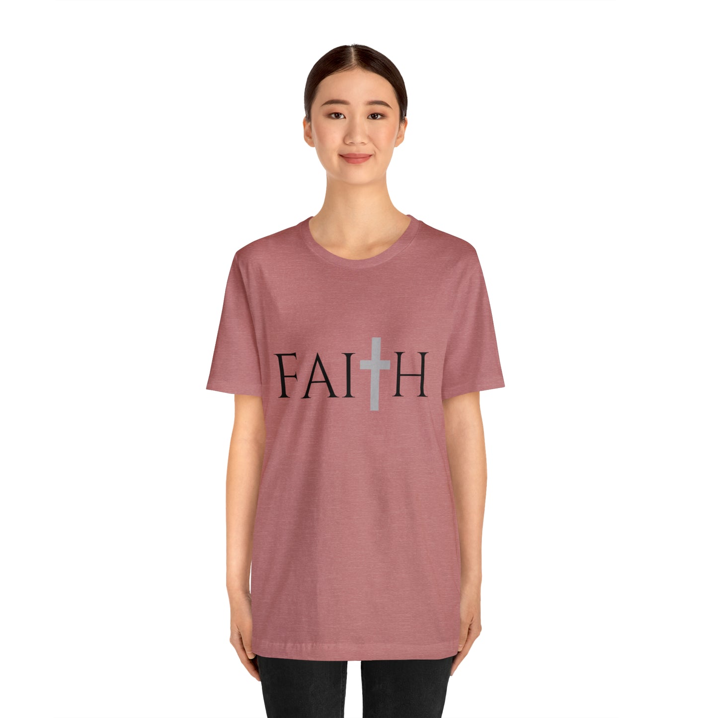 FAITH Unisex Jersey Short Sleeve Tee