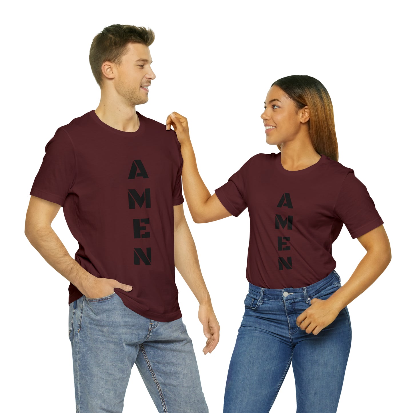 AMEN Unisex Jersey Short Sleeve Tee