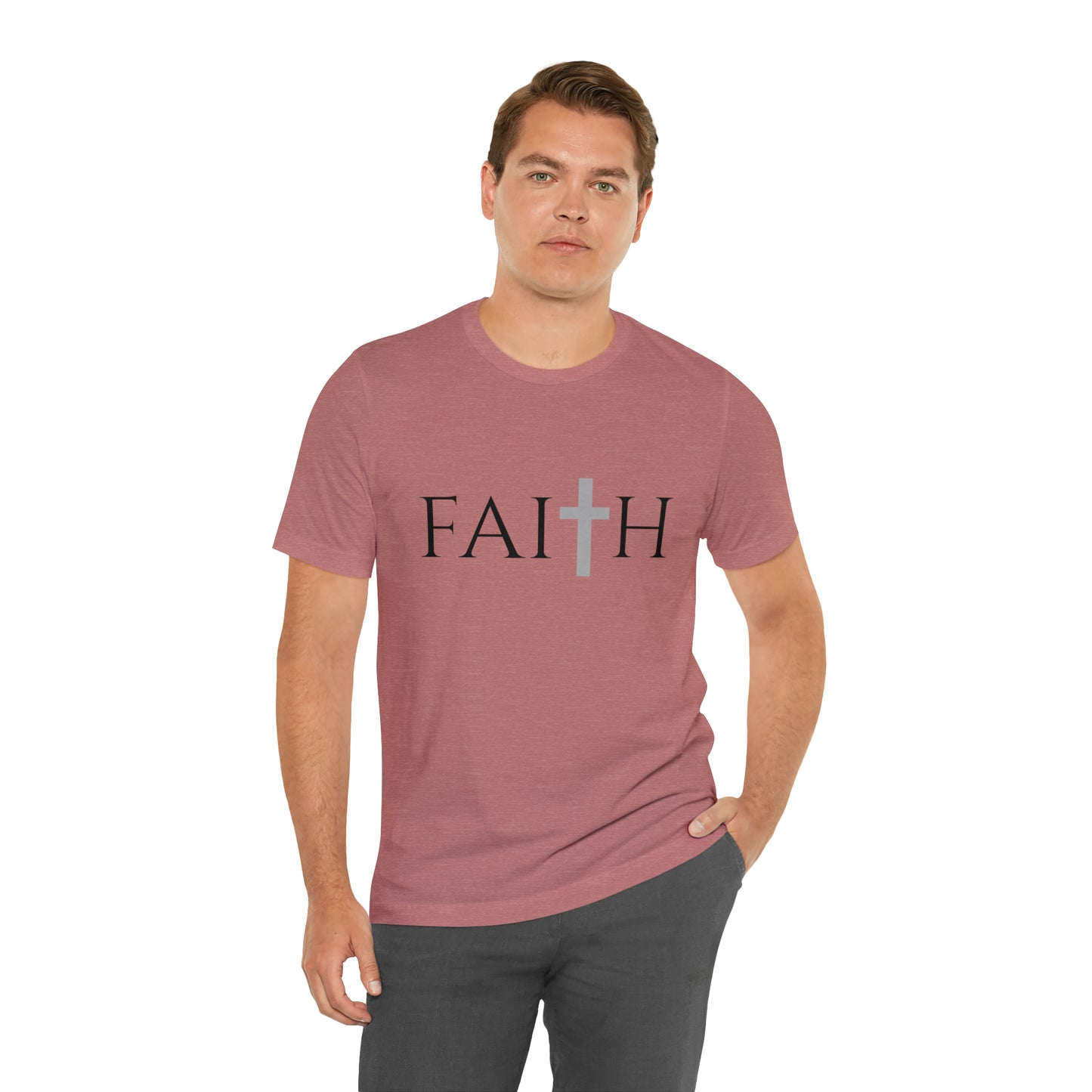 FAITH Unisex Jersey Short Sleeve Tee