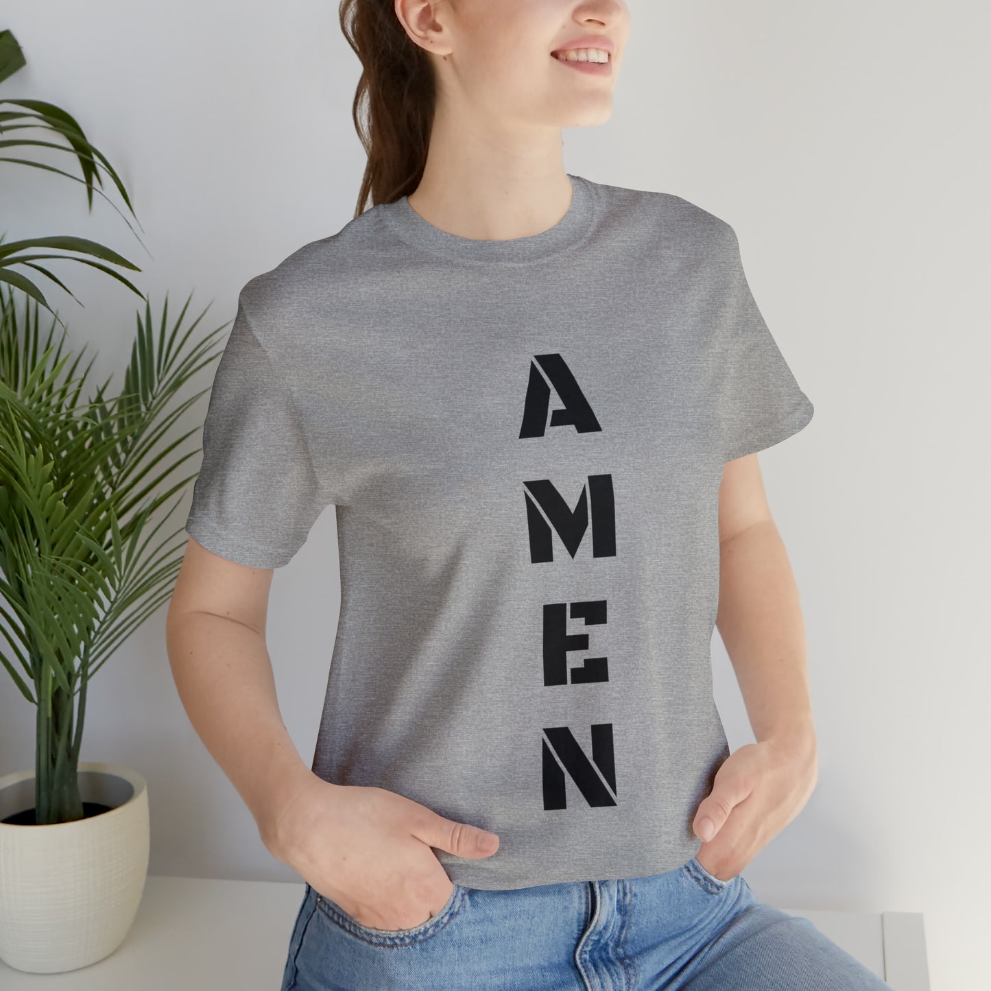 AMEN Unisex Jersey Short Sleeve Tee