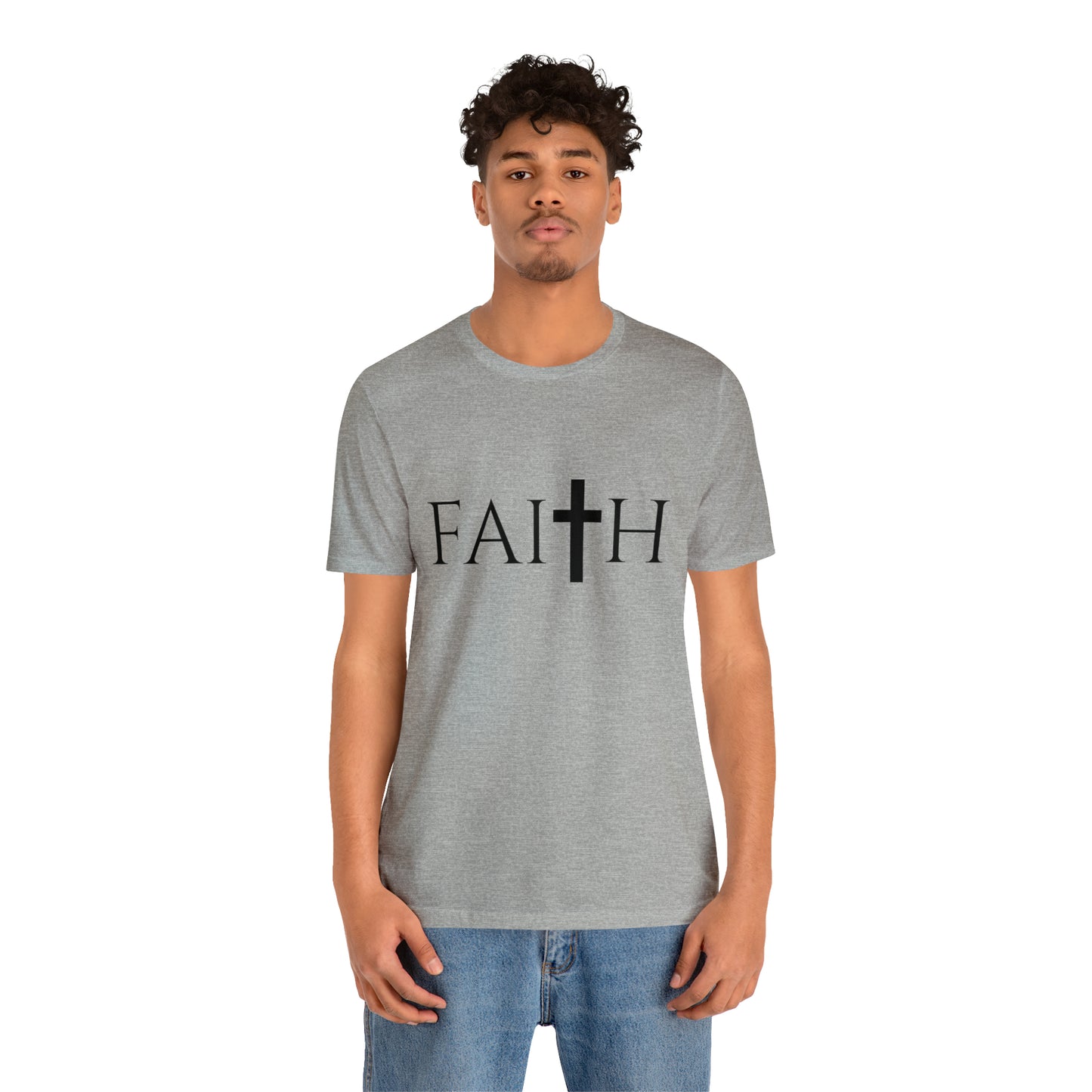 FAITH Unisex Jersey Short Sleeve Tee