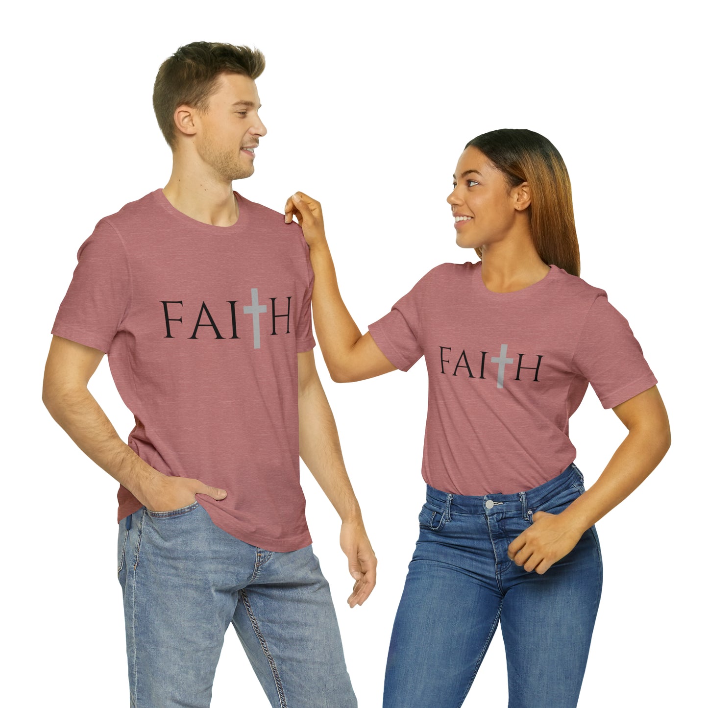 FAITH Unisex Jersey Short Sleeve Tee