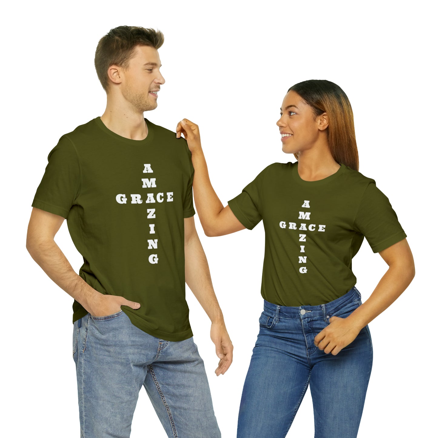 Amazing Grace Unisex Jersey Short Sleeve Tee