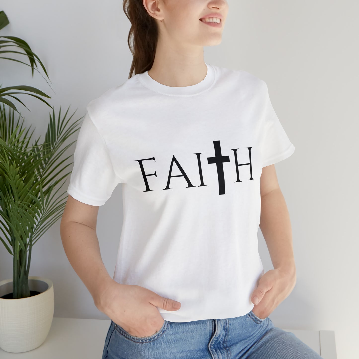 FAITH Unisex Jersey Short Sleeve Tee