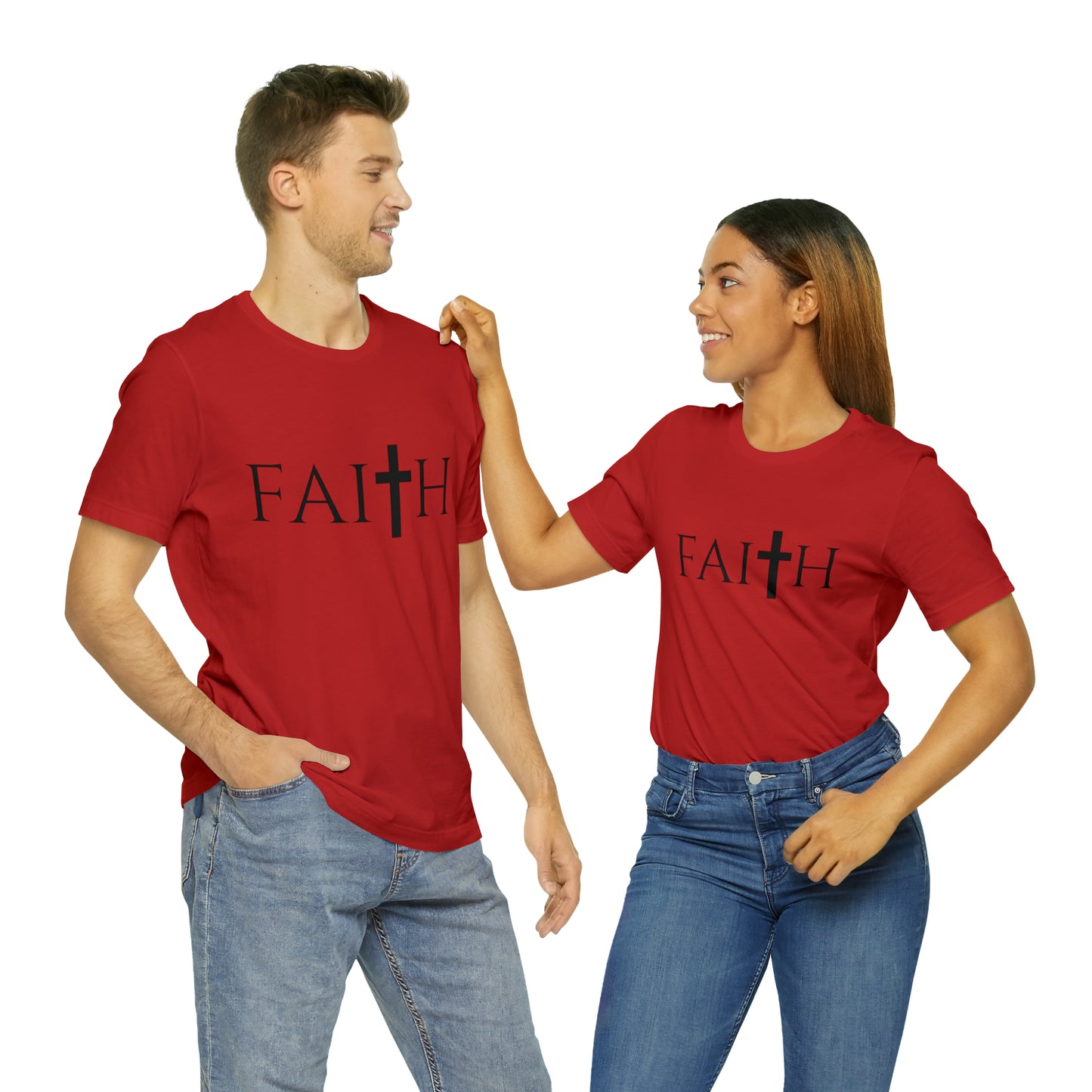 FAITH Unisex Jersey Short Sleeve Tee