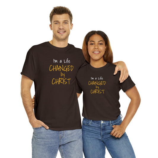 Life Changed Unisex Heavy Cotton Tee