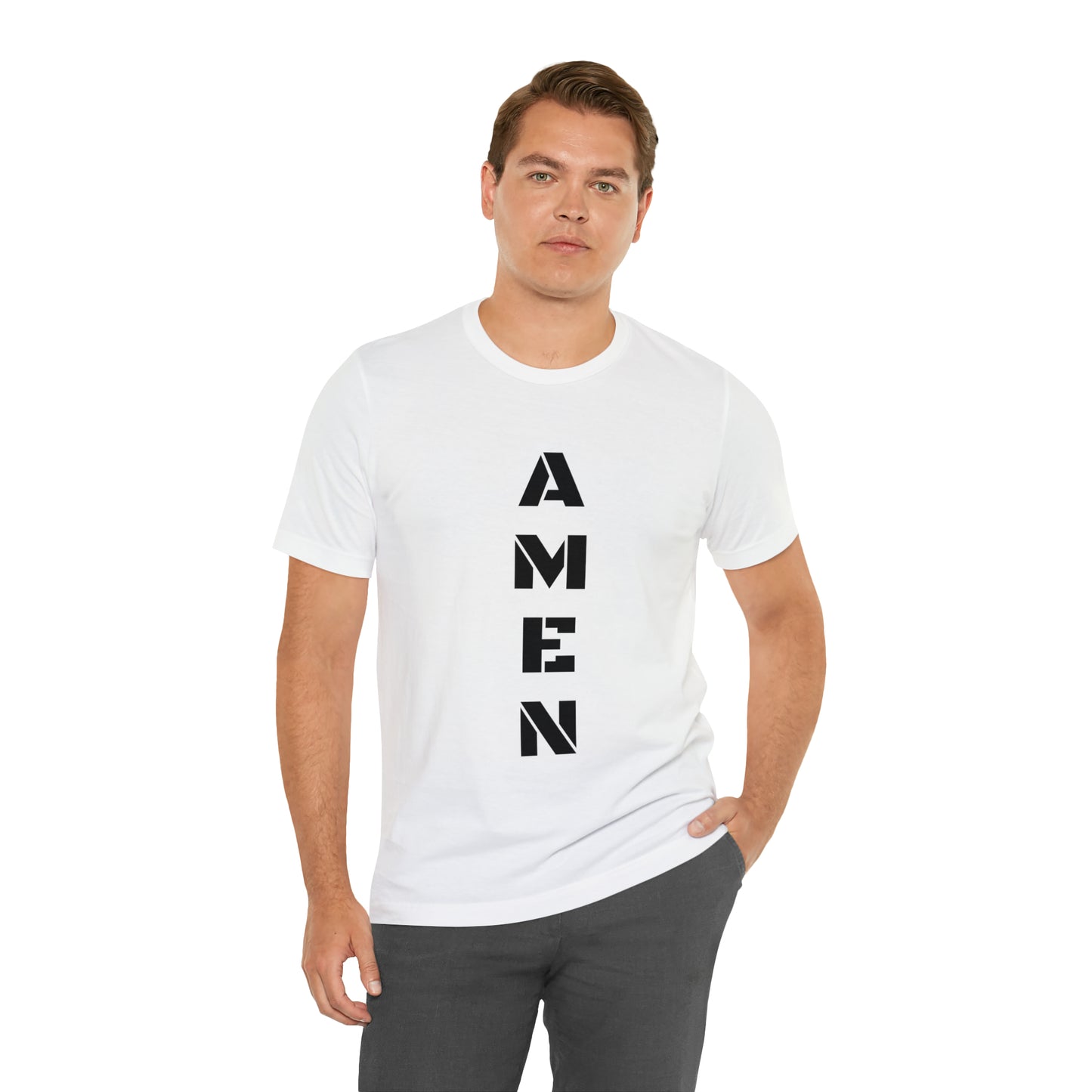 AMEN Unisex Jersey Short Sleeve Tee