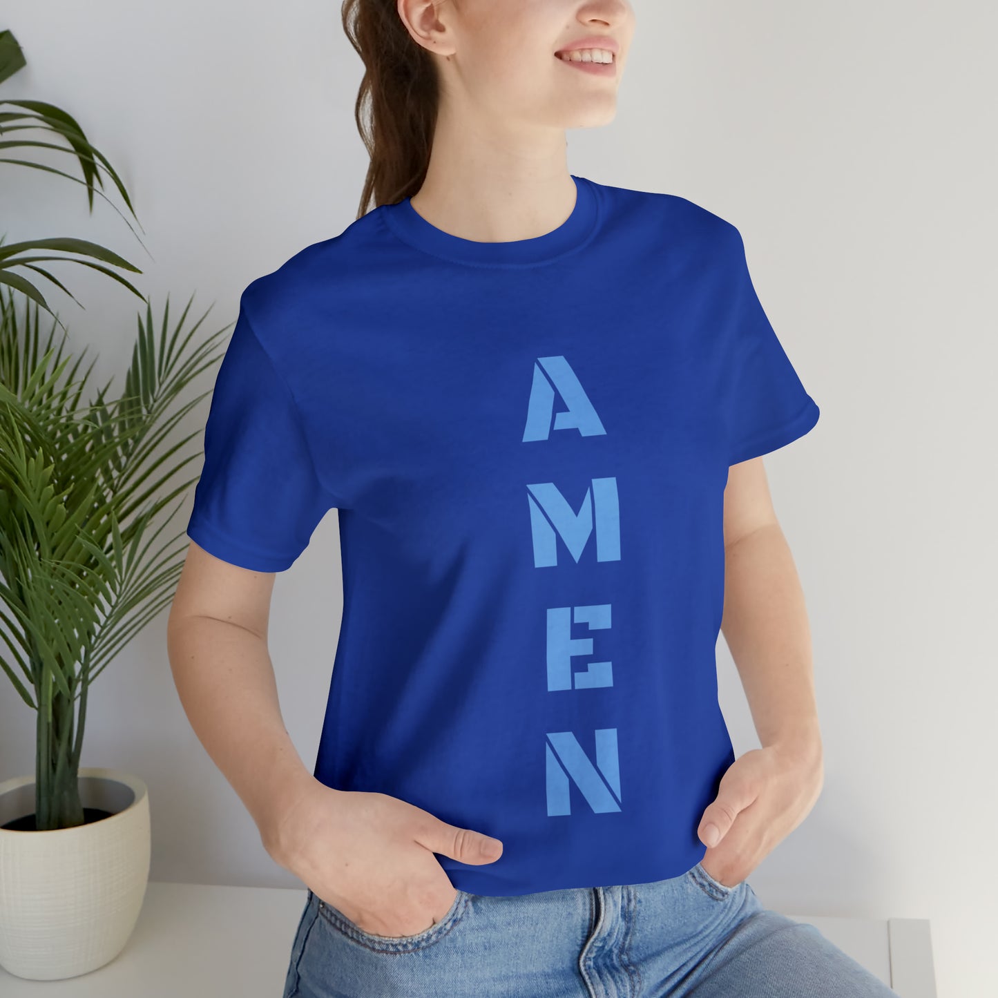 AMEN Unisex Jersey Short Sleeve Tee