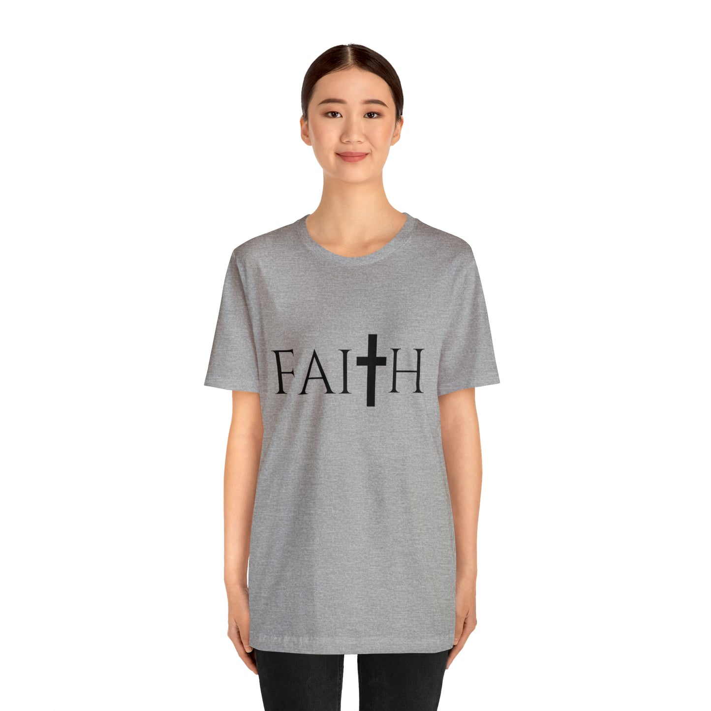 FAITH Unisex Jersey Short Sleeve Tee