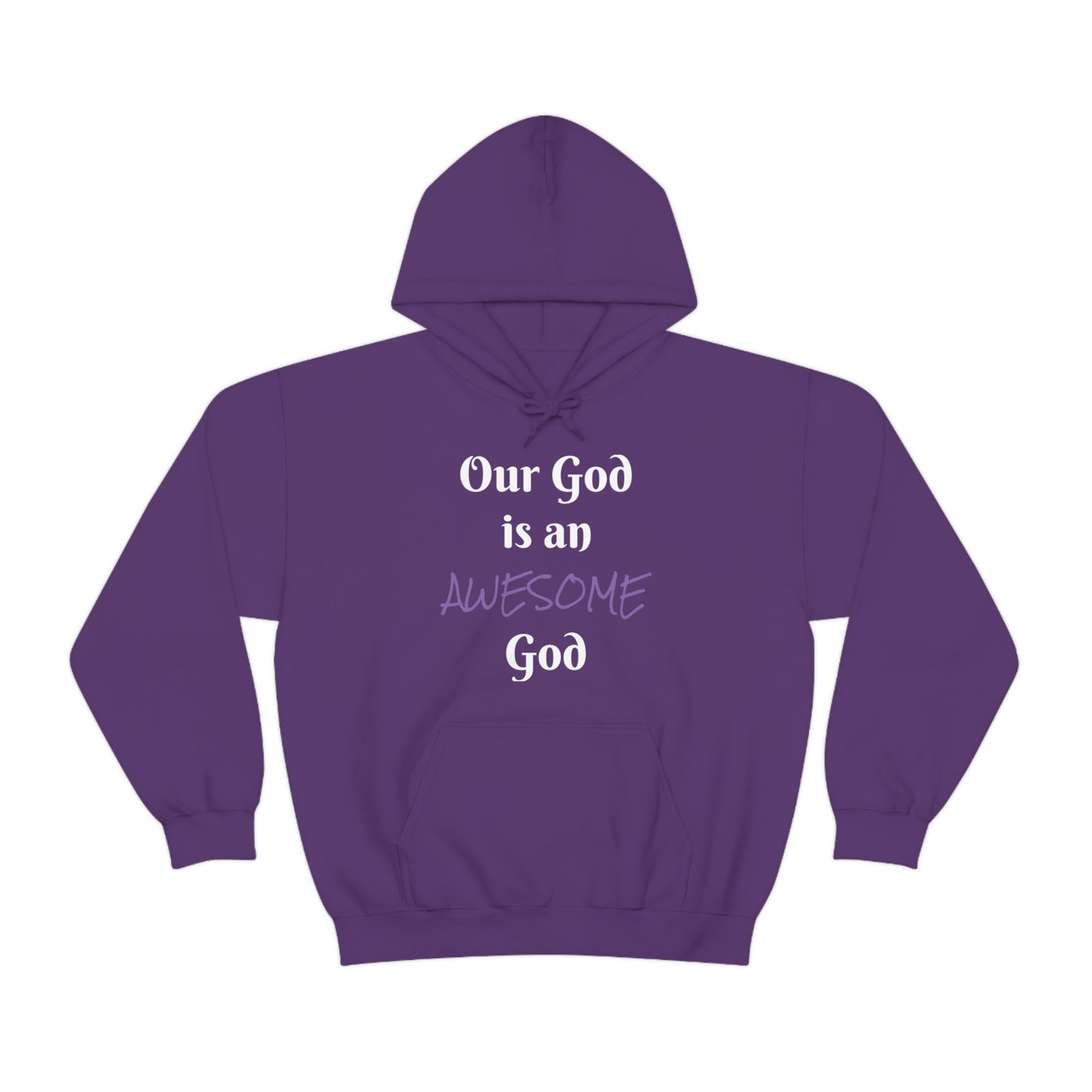 Awesome God Unisex Heavy Blend™ Hooded Sweatshirt