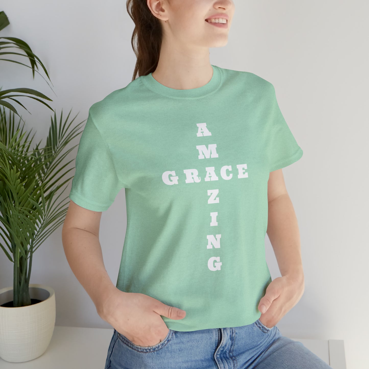 Amazing Grace Unisex Jersey Short Sleeve Tee