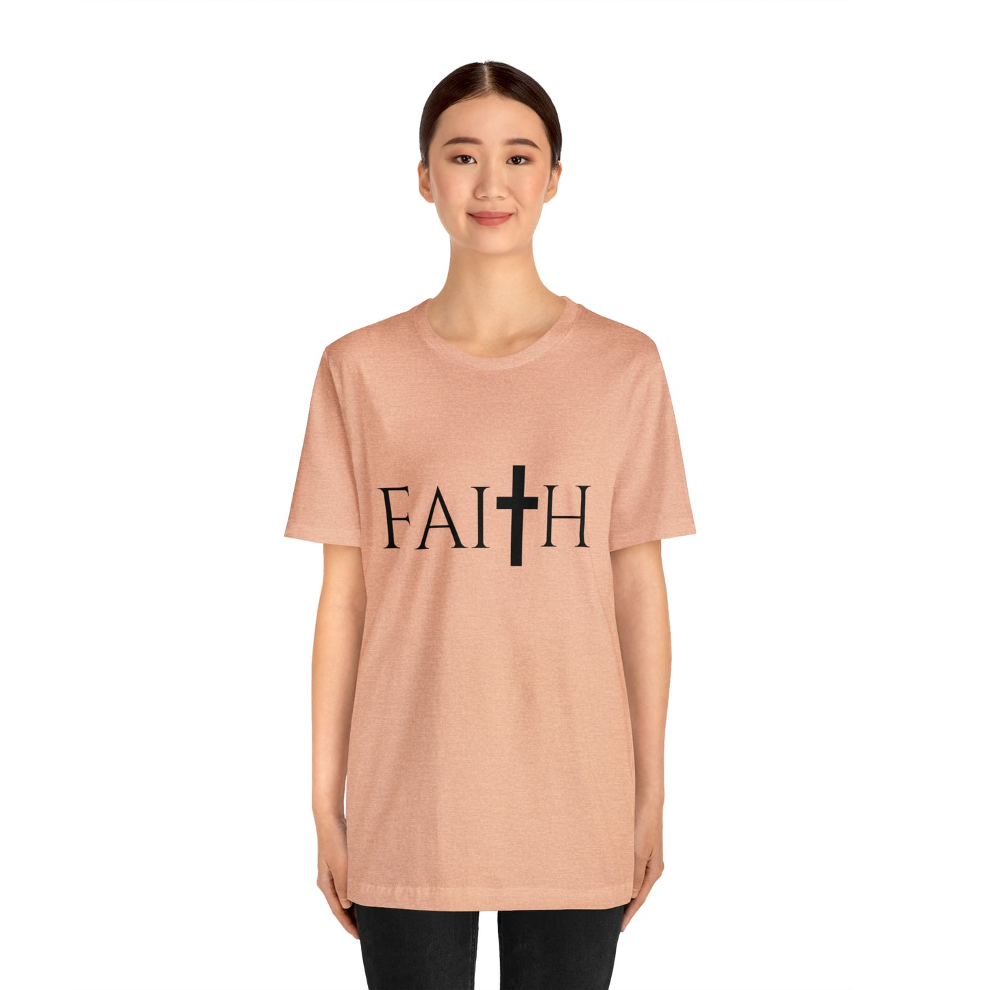 FAITH Unisex Jersey Short Sleeve Tee