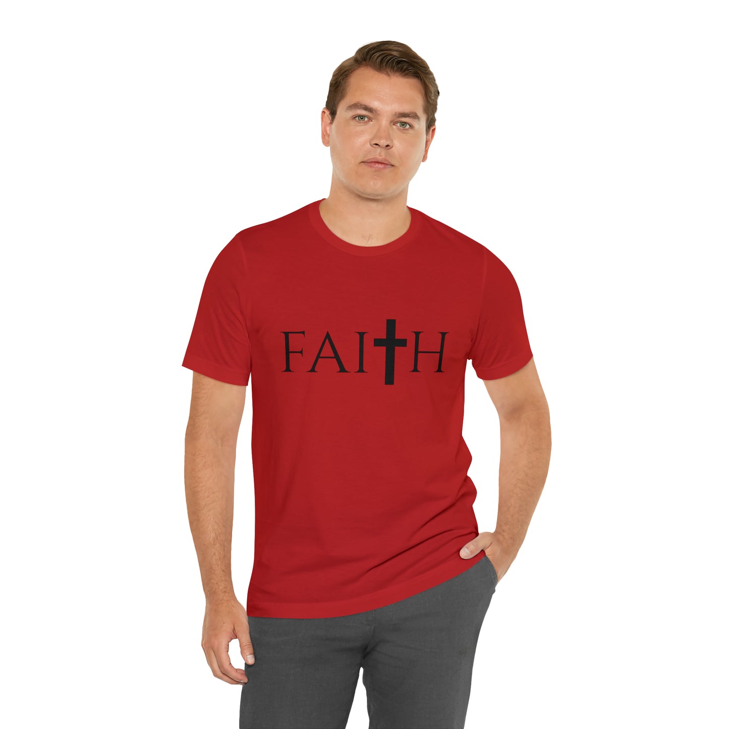 FAITH Unisex Jersey Short Sleeve Tee