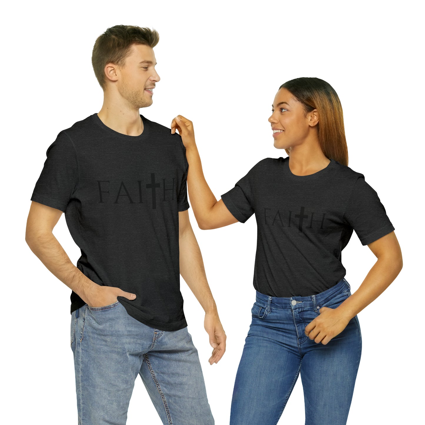 FAITH Unisex Jersey Short Sleeve Tee