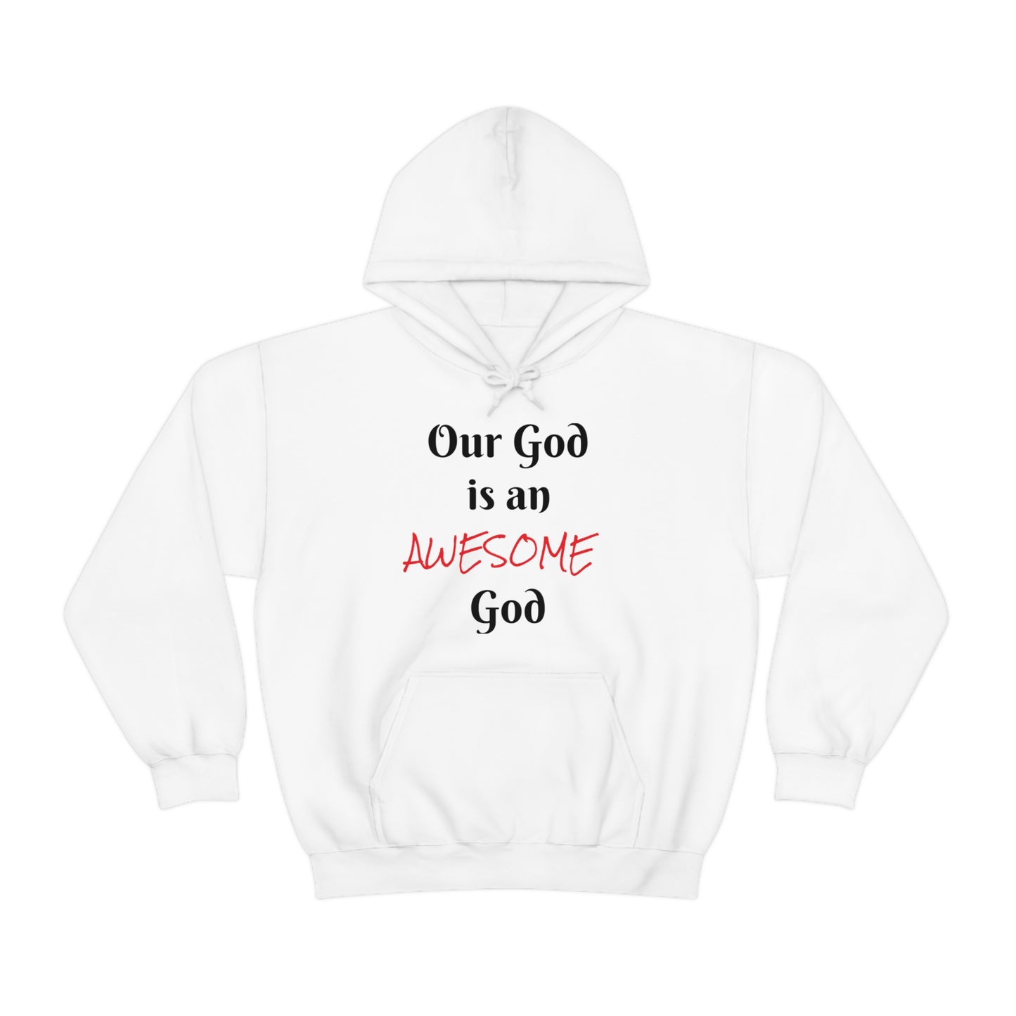 Awesome God Unisex Heavy Blend™ Hooded Sweatshirt