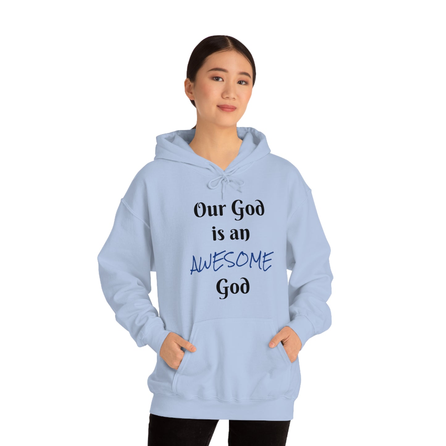 Awesome God Unisex Heavy Blend™ Hooded Sweatshirt