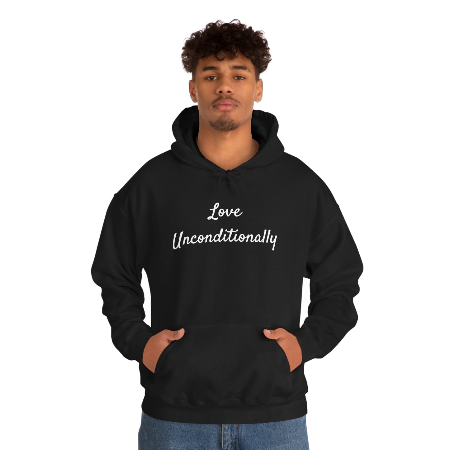 Love Unconditionally Unisex Heavy Blend™ Hooded Sweatshirt