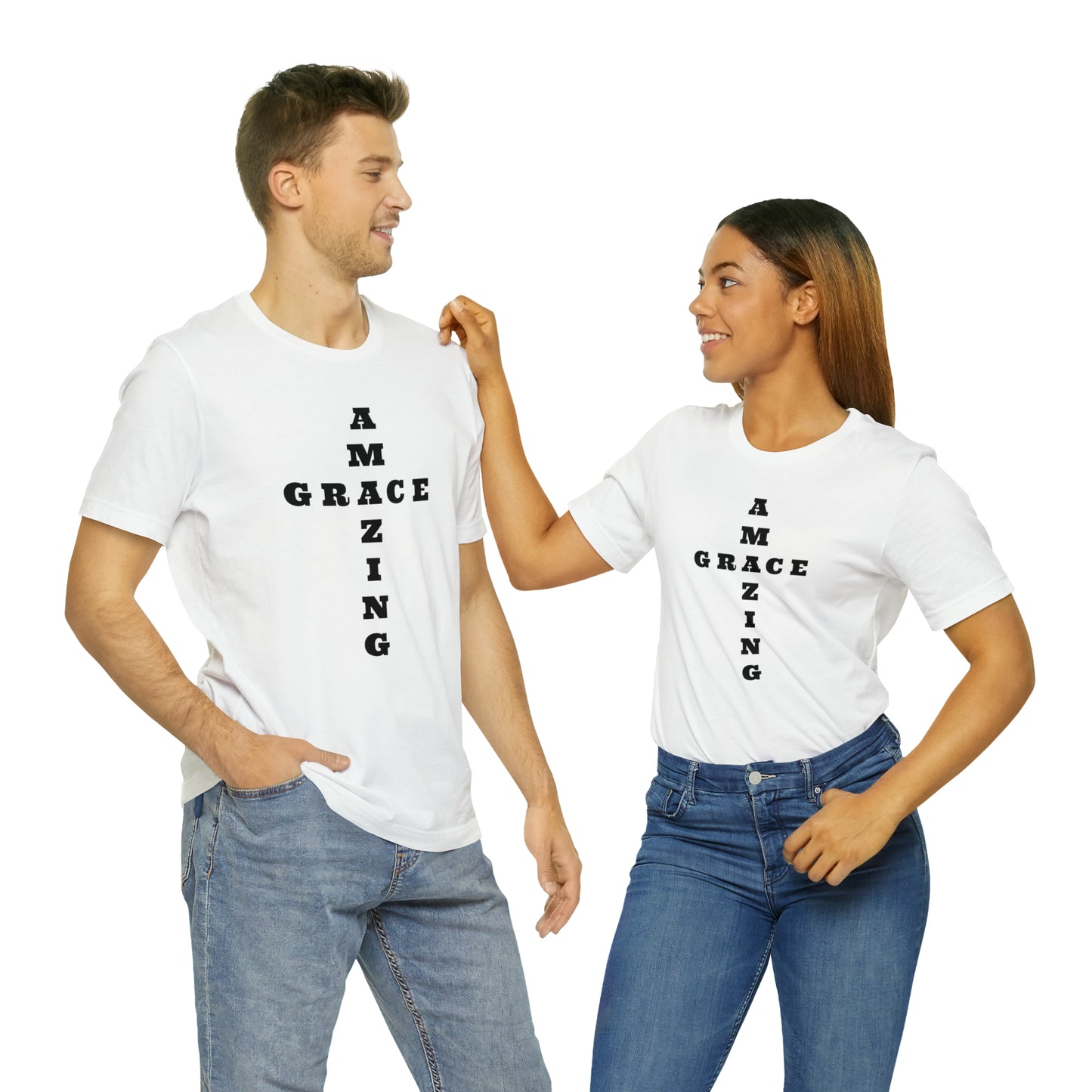 Amazing Grace Unisex Jersey Short Sleeve Tee