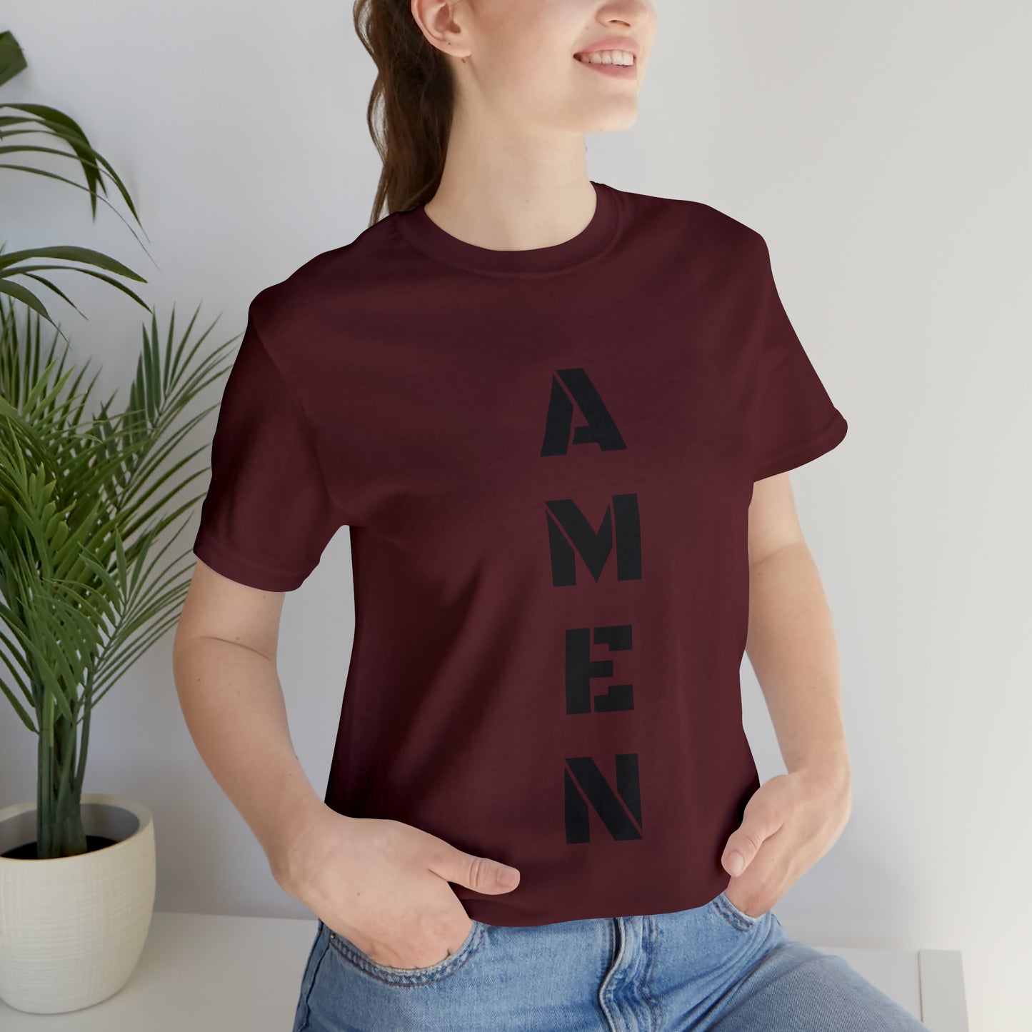 AMEN Unisex Jersey Short Sleeve Tee