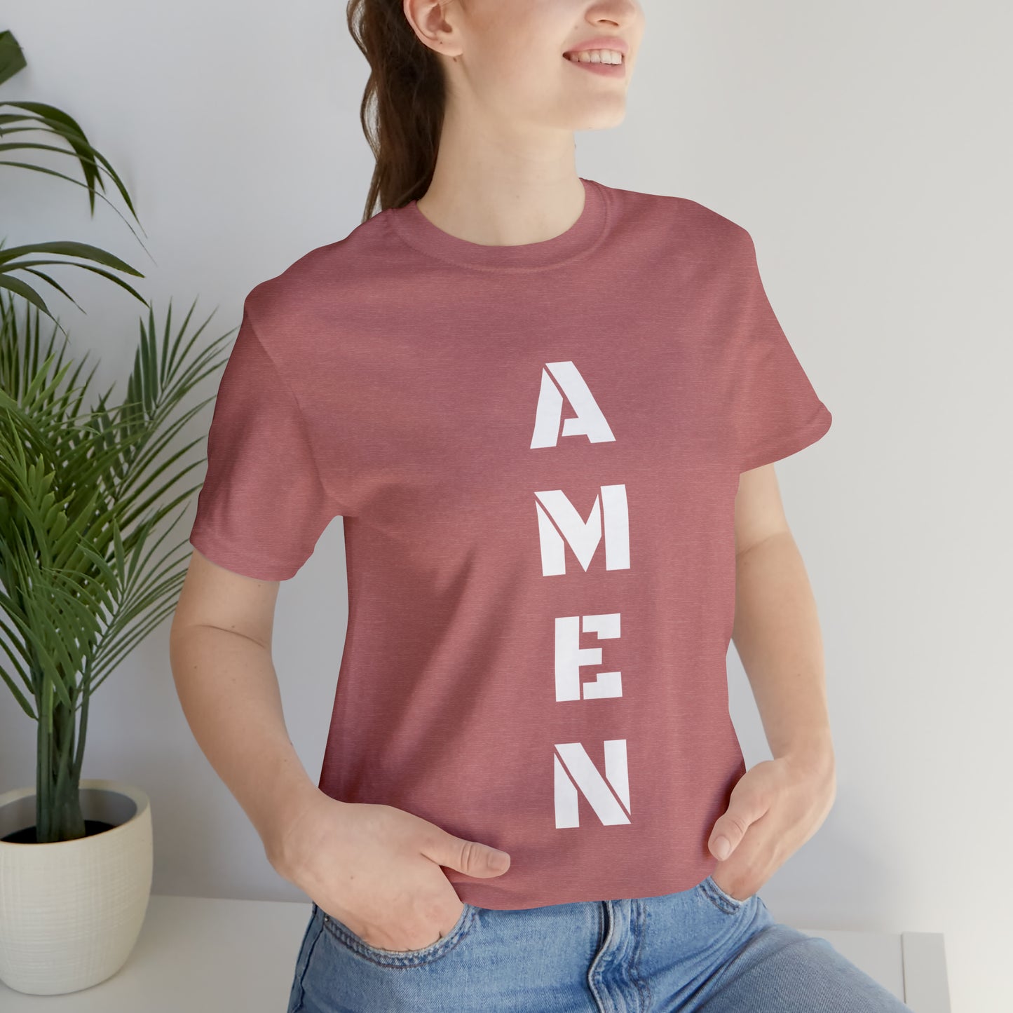 AMEN Unisex Jersey Short Sleeve Tee