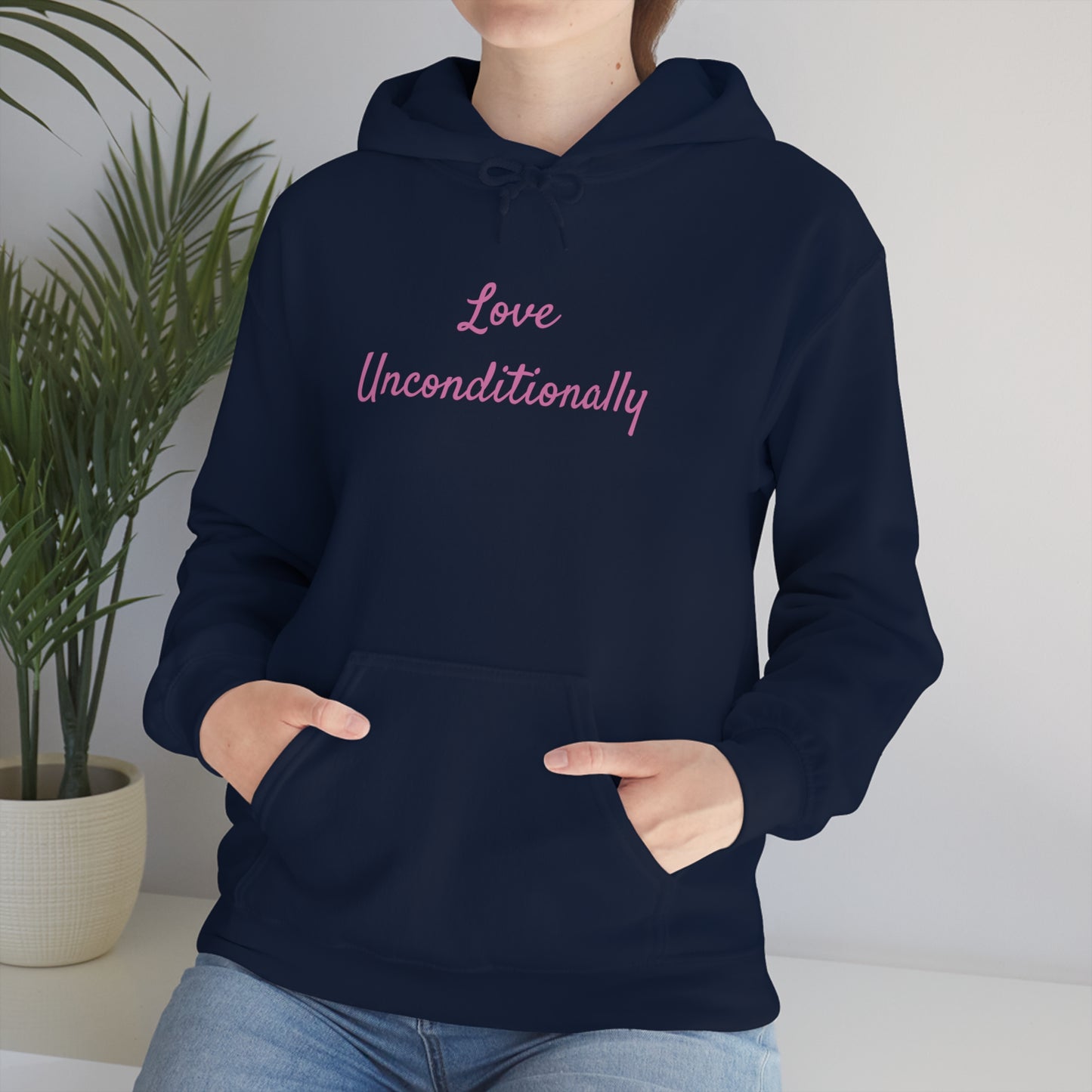 Love Unconditionally Unisex Heavy Blend™ Hooded Sweatshirt