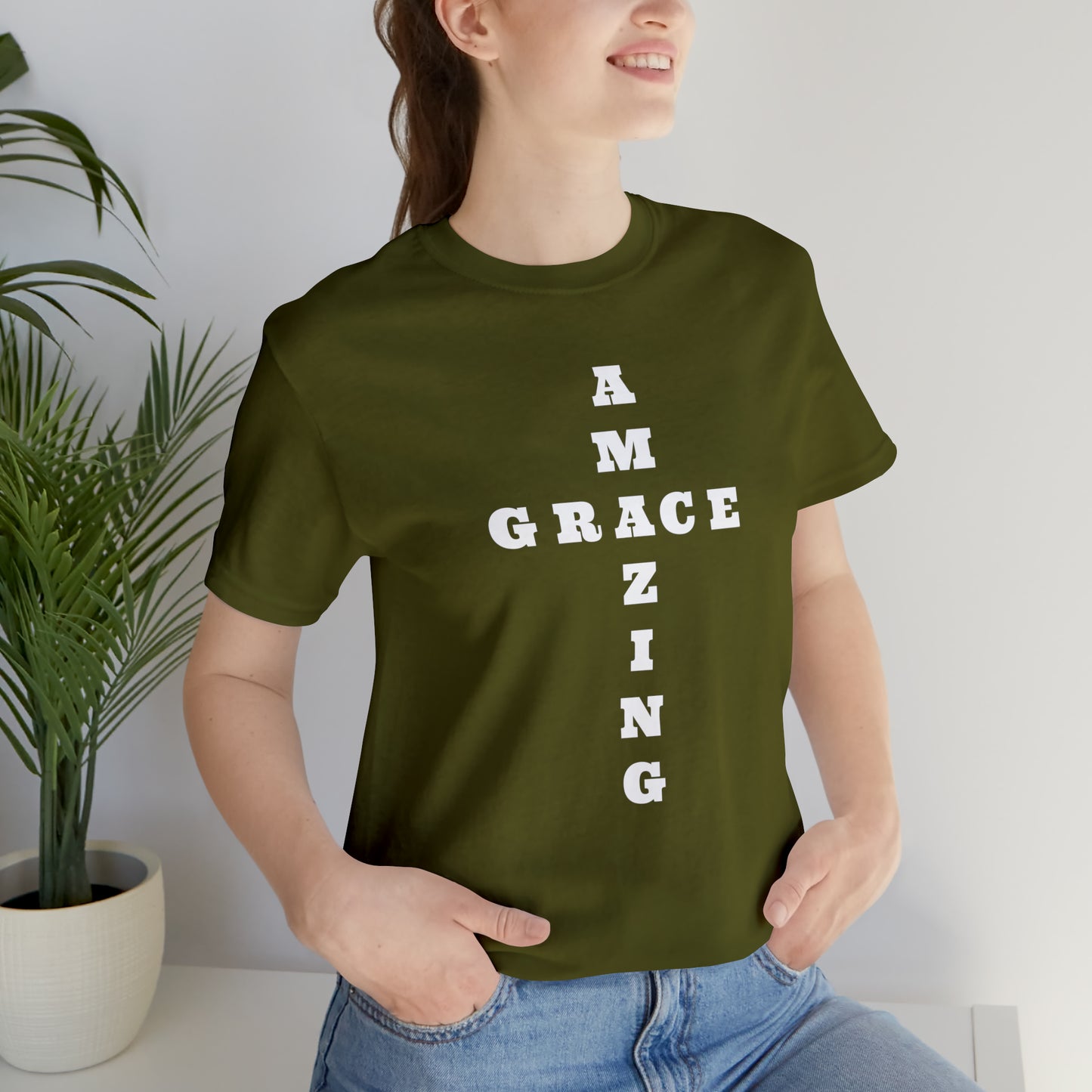 Amazing Grace Unisex Jersey Short Sleeve Tee