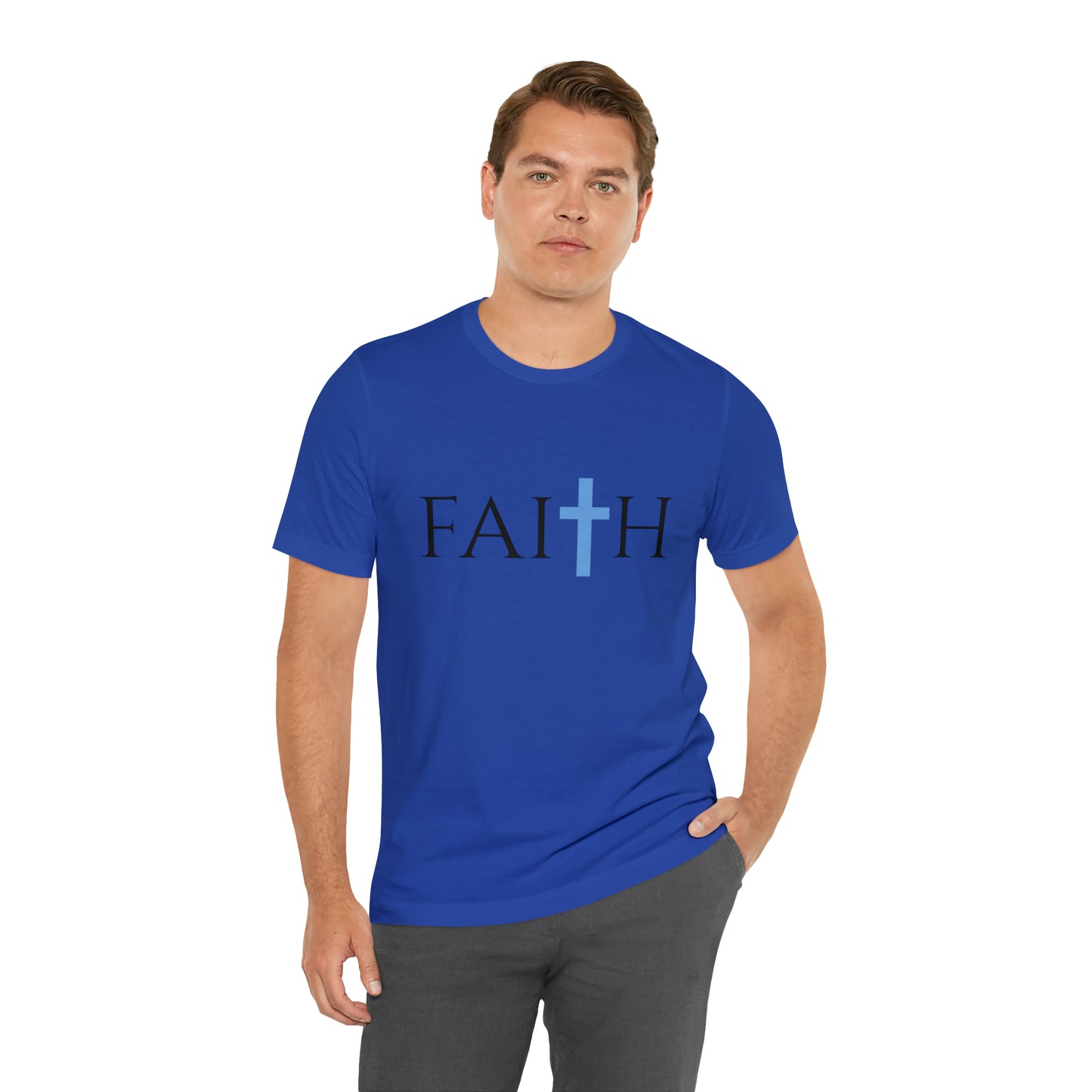 FAITH Unisex Jersey Short Sleeve Tee