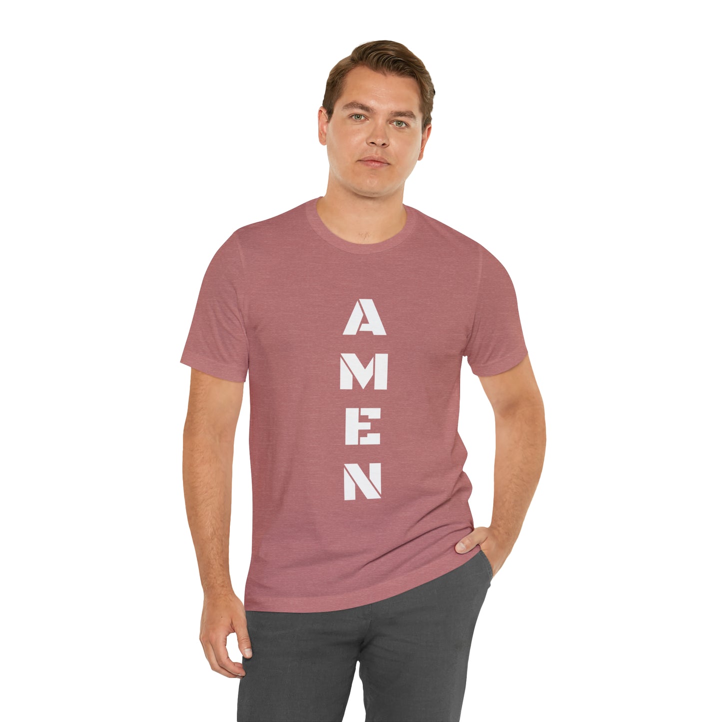 AMEN Unisex Jersey Short Sleeve Tee