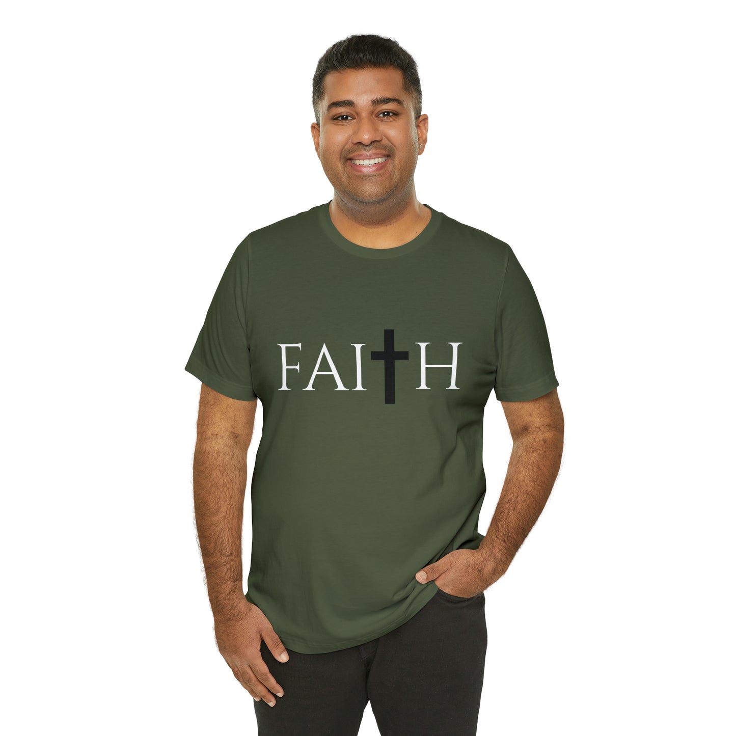 FAITH Unisex Jersey Short Sleeve Tee