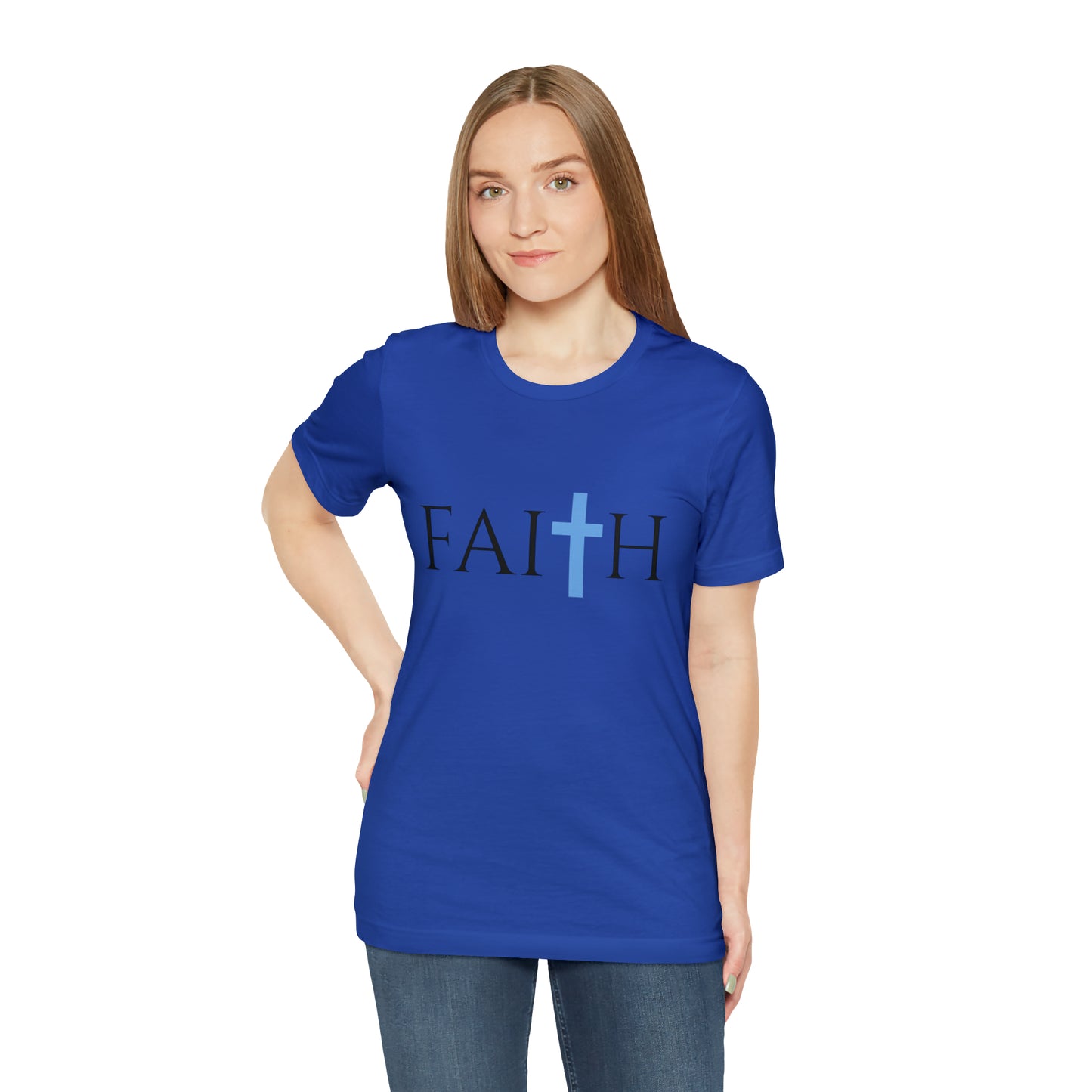 FAITH Unisex Jersey Short Sleeve Tee