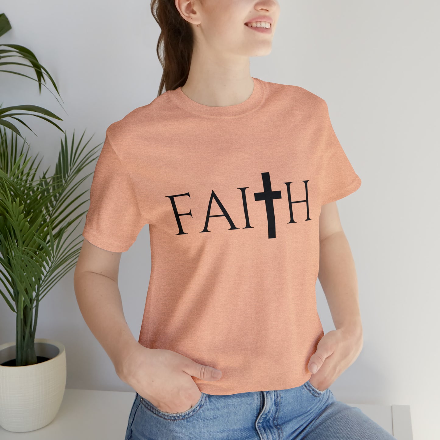 FAITH Unisex Jersey Short Sleeve Tee